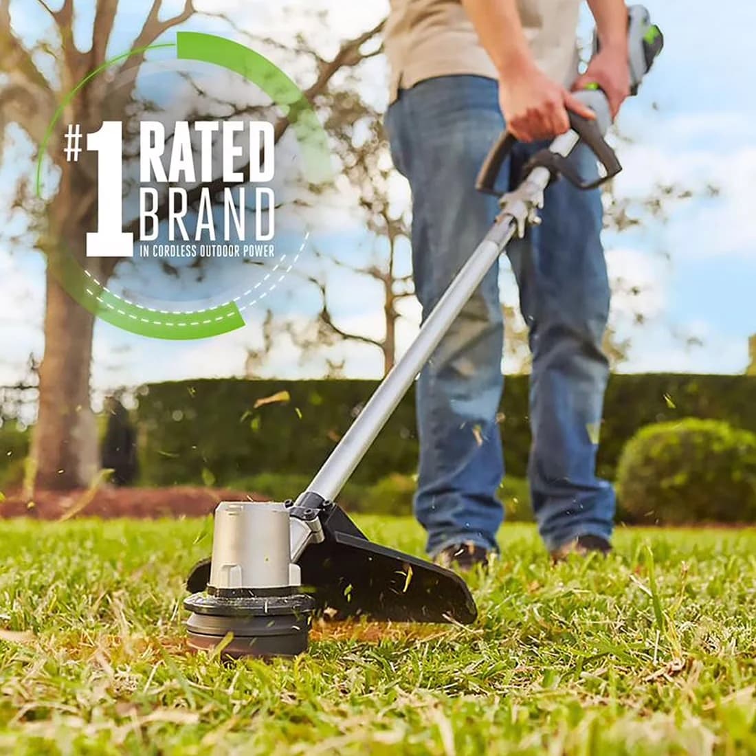 Modern String Trimmer with Battery, 56V, Automatic Line Feed - Black - Universal Fit Model 80155B