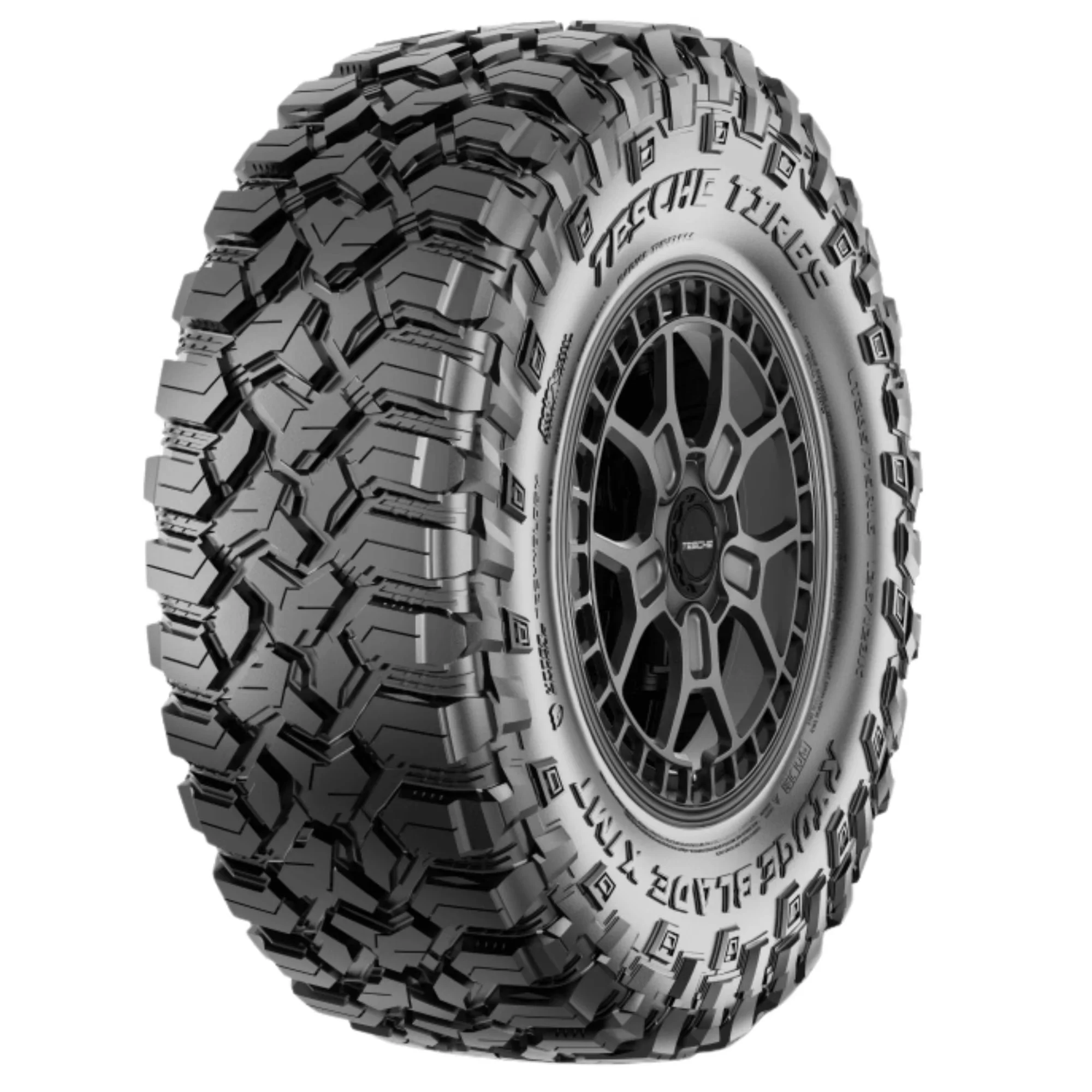 Truck Tire Sleek with Fits Multiple Makes And Models, Sidewall style: Black Sidewall - Model C43841