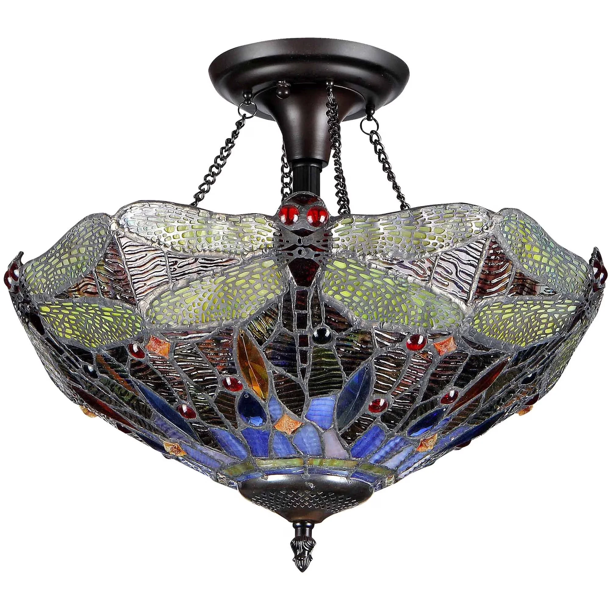 Reliable Ceiling Lights Fixture with Incandescent, Contemporary - Metal Bronze Model 5455E8
