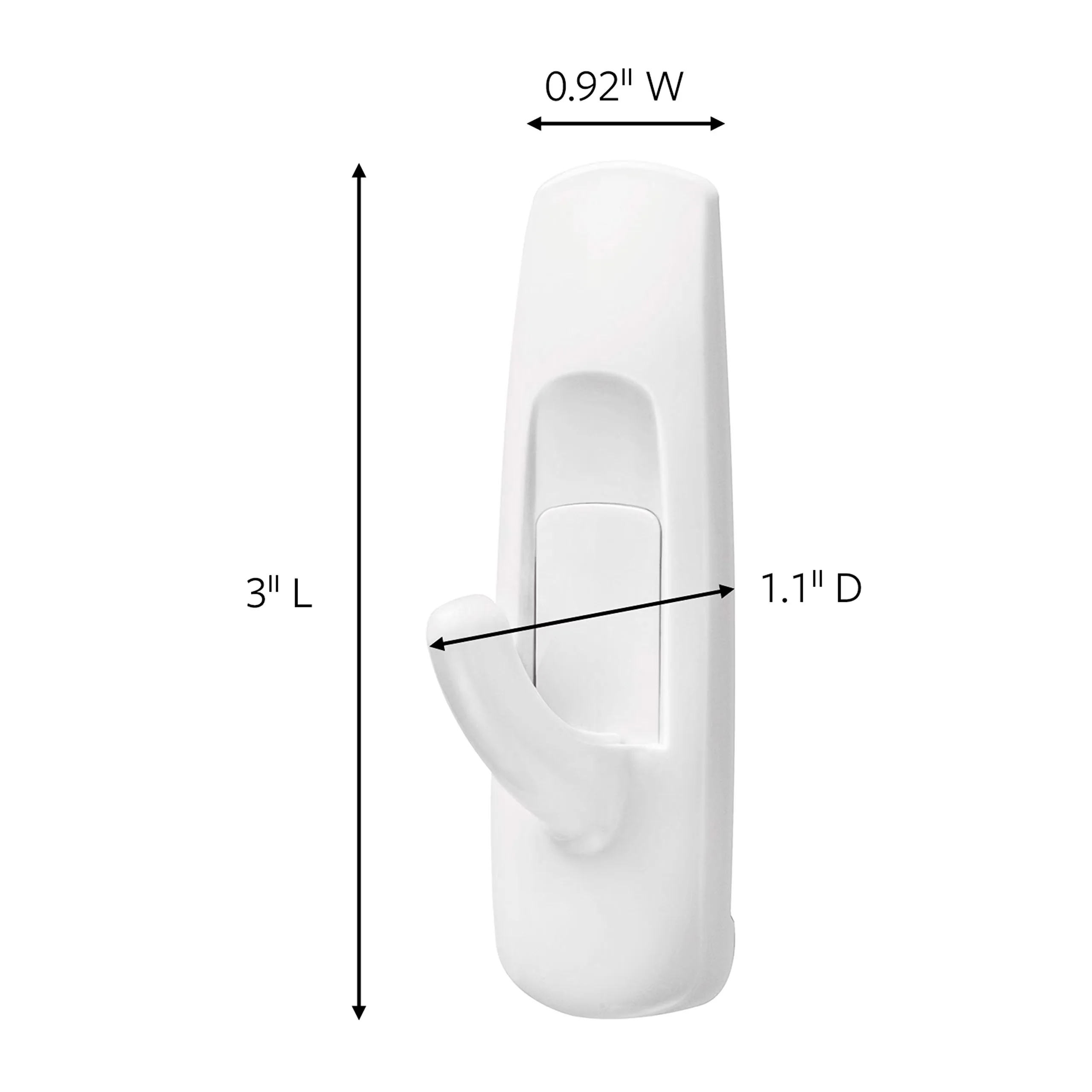 Damage-Free Hanging Classic with Reusable, Holding power: 1.3 kg - Diopter 1.5 Plastic Model E70C77