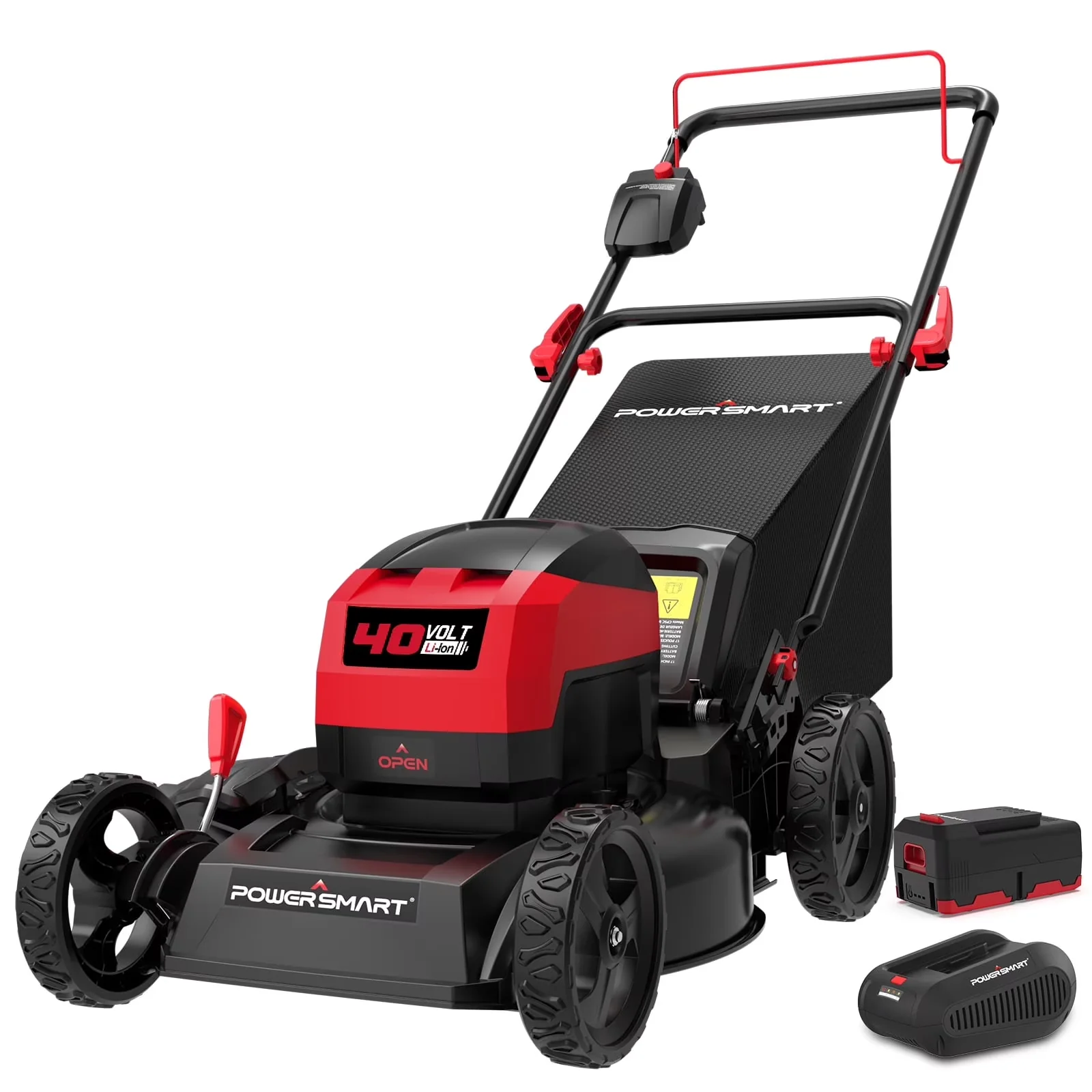 Stylish Push Mower with Battery, 40V, Brushless Motor - Commercial Quality Model DC79E6