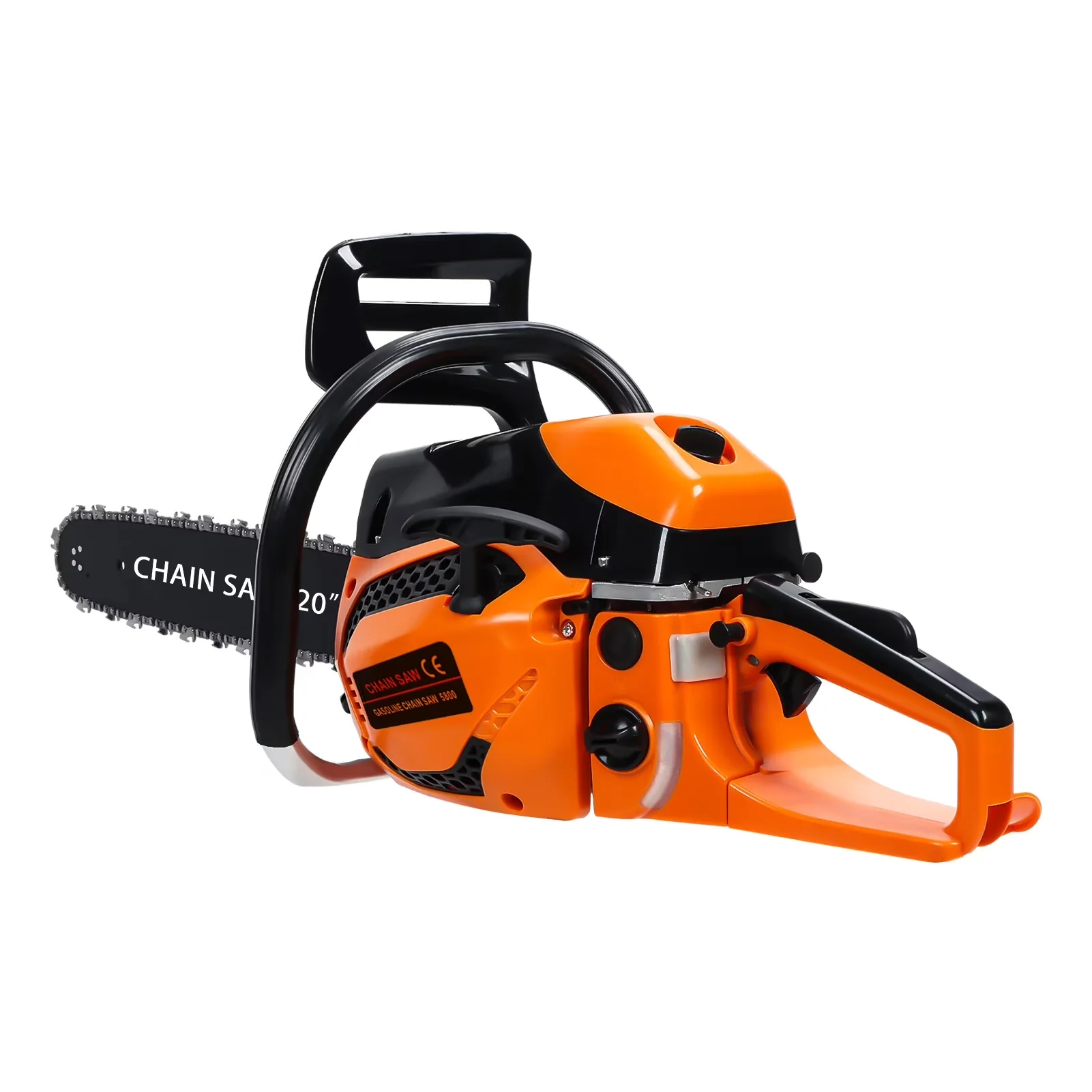 Pole Saw Professional with 2200W, Automatic Chain Oiler, Lightweight Design - Orange Model 1864B1