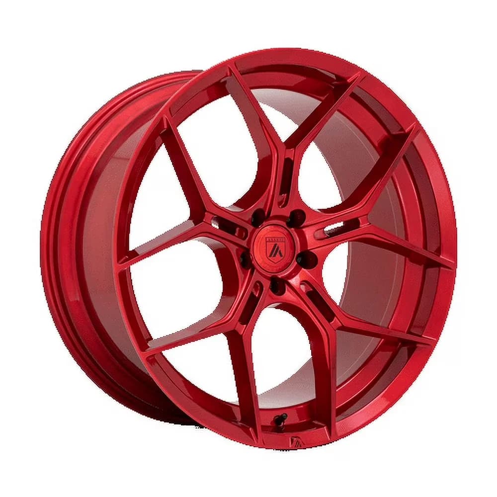 Modern Wheels And Rim with ABL37 - Aluminum Red 22X10 for Multiple Applications Model 466FD5