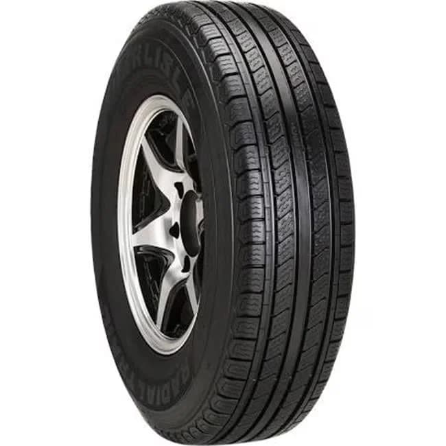 Durable Trailer Tire with Max PSI (lb): 65, Load Range: E, 75R15 Load Range - Model B54F70