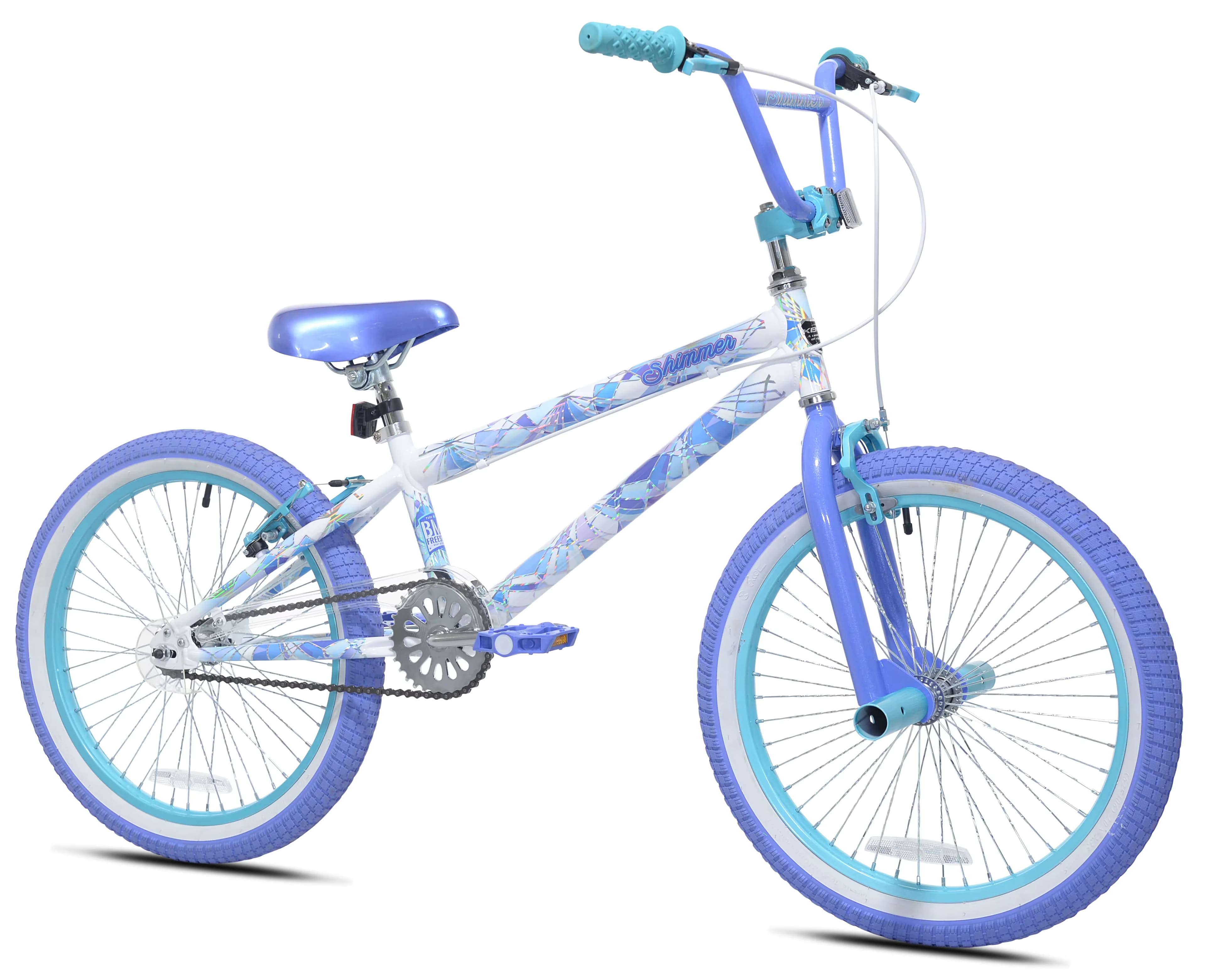 Kids Bike Efficient with Adjustable Handlebar Height, Adjustable Seat Height - Purple Model 1589DB