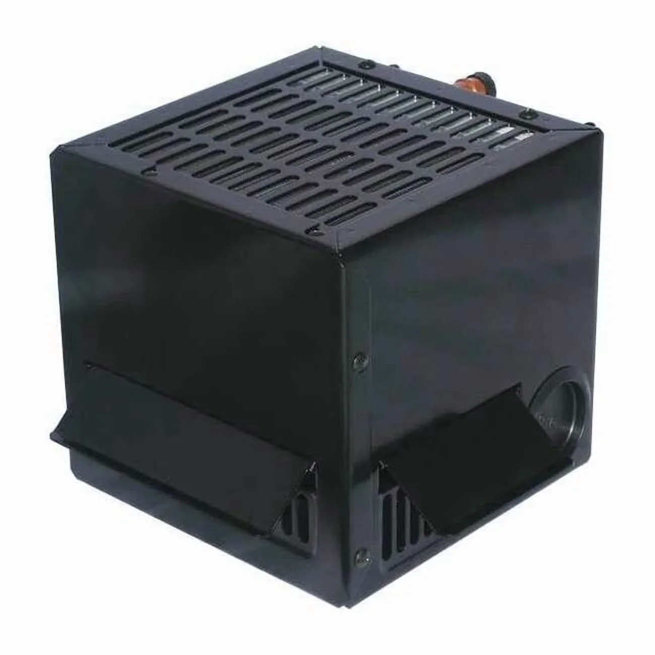 Portable And Electric Space Heater Modern with 24V, 10A, DC Auxiliary - Black Model 5F159C