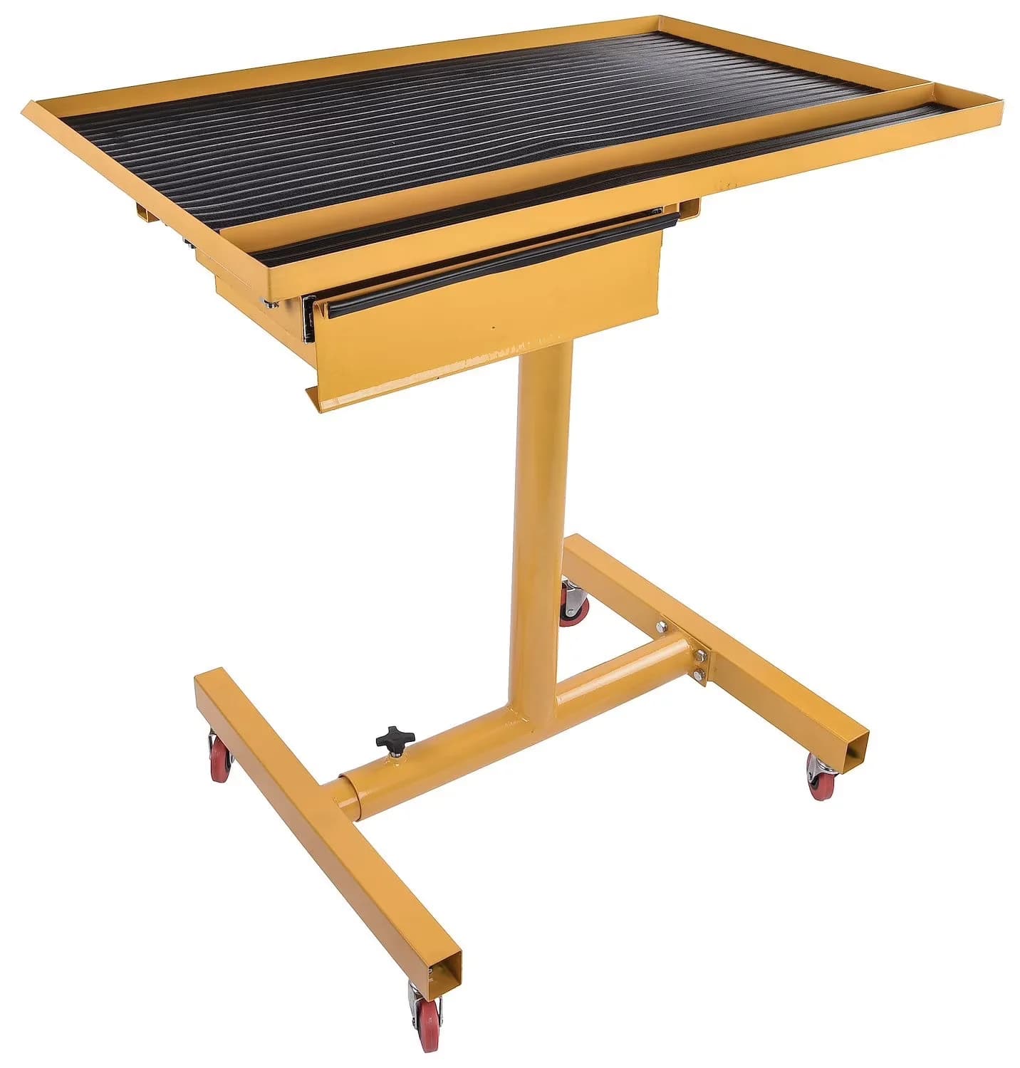 Sleek Toolstorage with Adjustable, Rolling - Stainless Steel Off-White Model 2EABEF