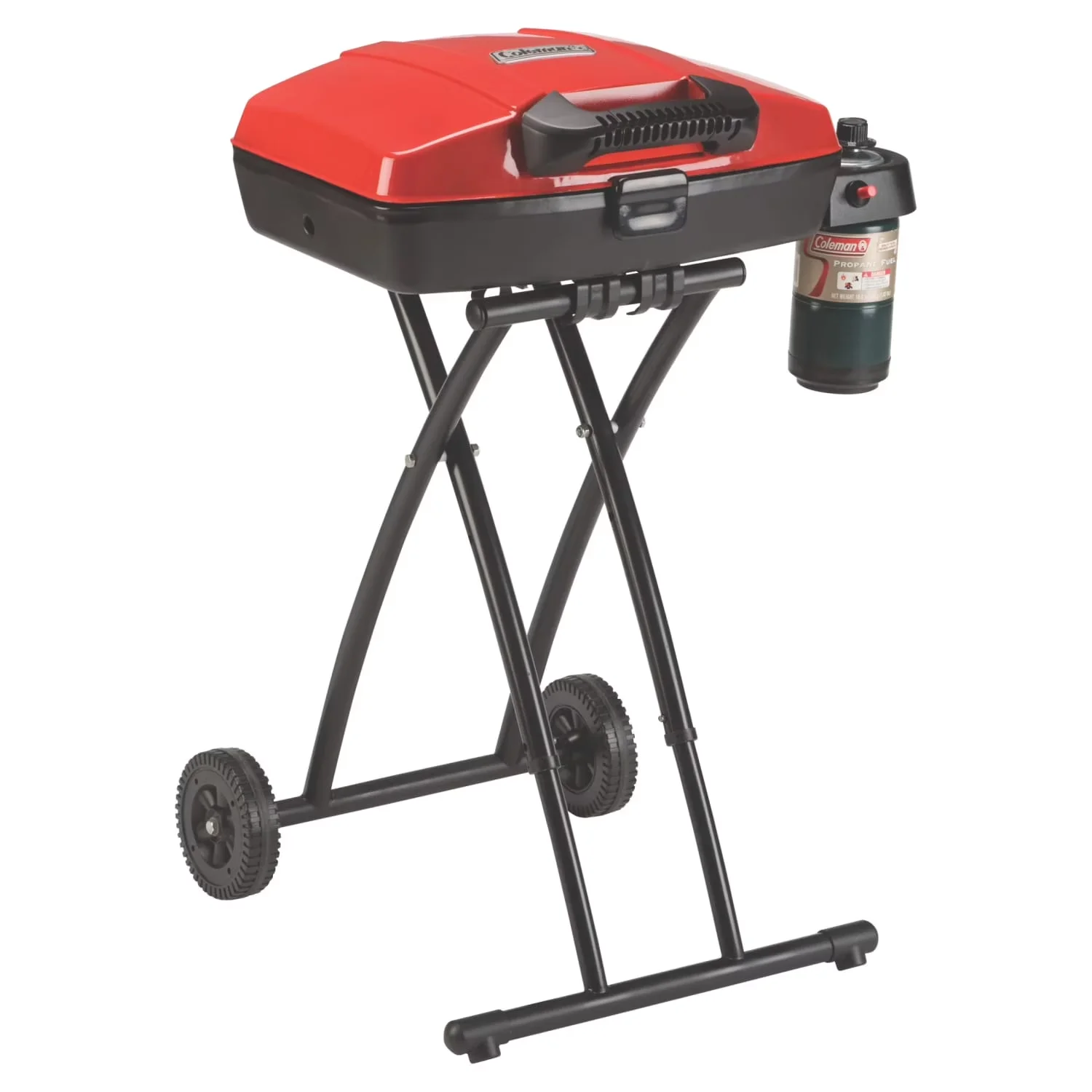 Essential Gas Grill with Portable, Large 225 sq. in. grilling area - Steel Model E8D110
