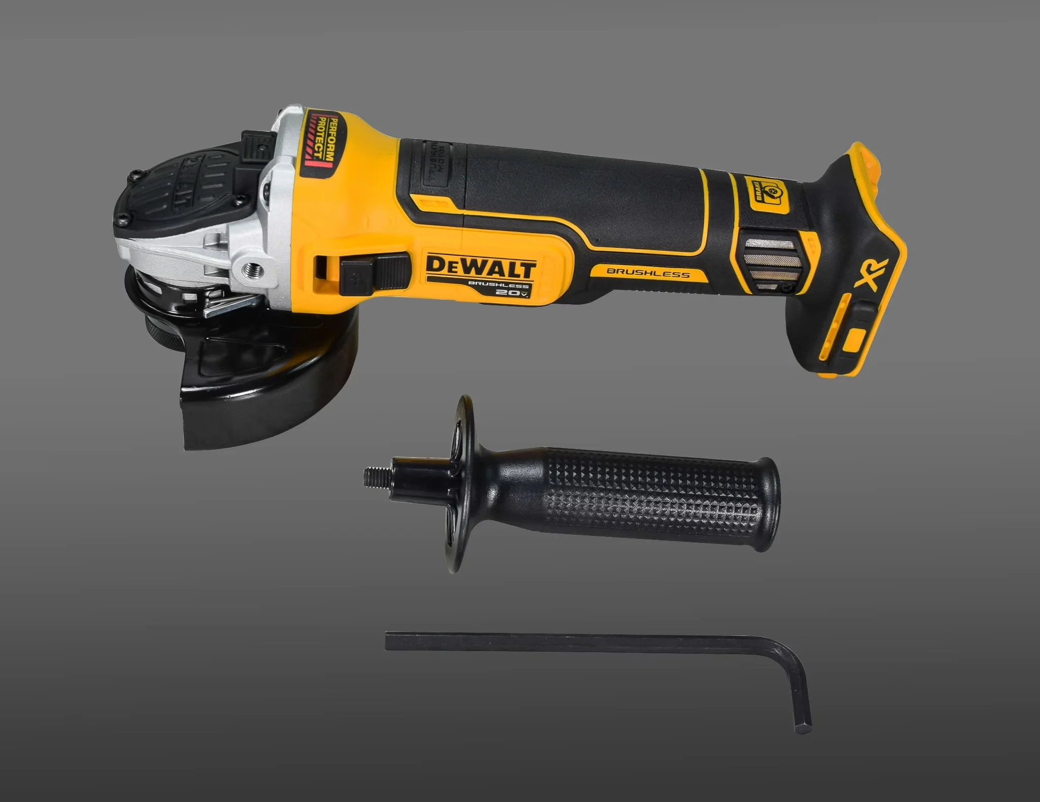 Woodworking Stylish with Battery, 20V, Battery Powered - Yellow DCG405B Model 905E34