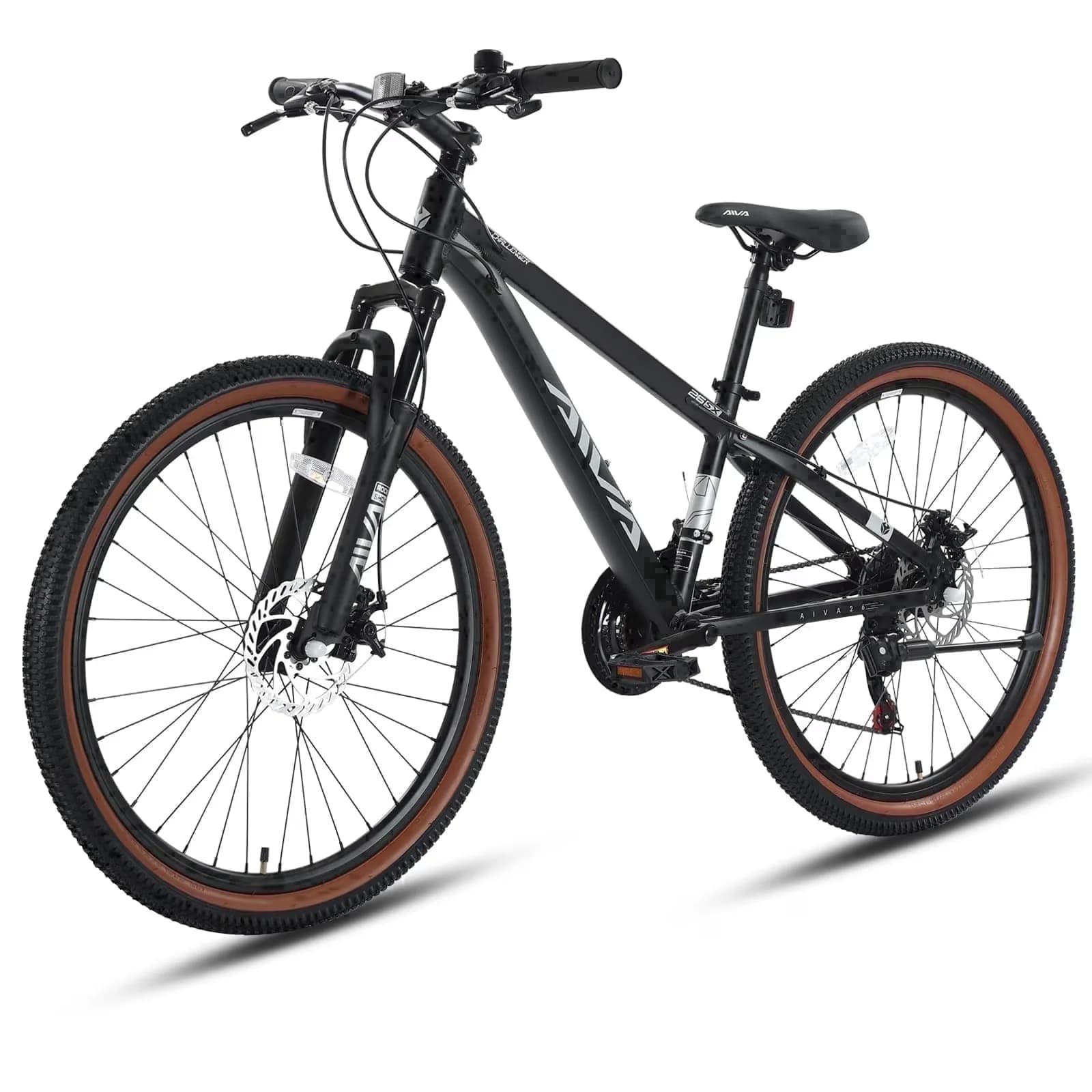 Efficient Mountain Bike with Adjustable Seat Height, Lightweight - Black Model 9EDDCB