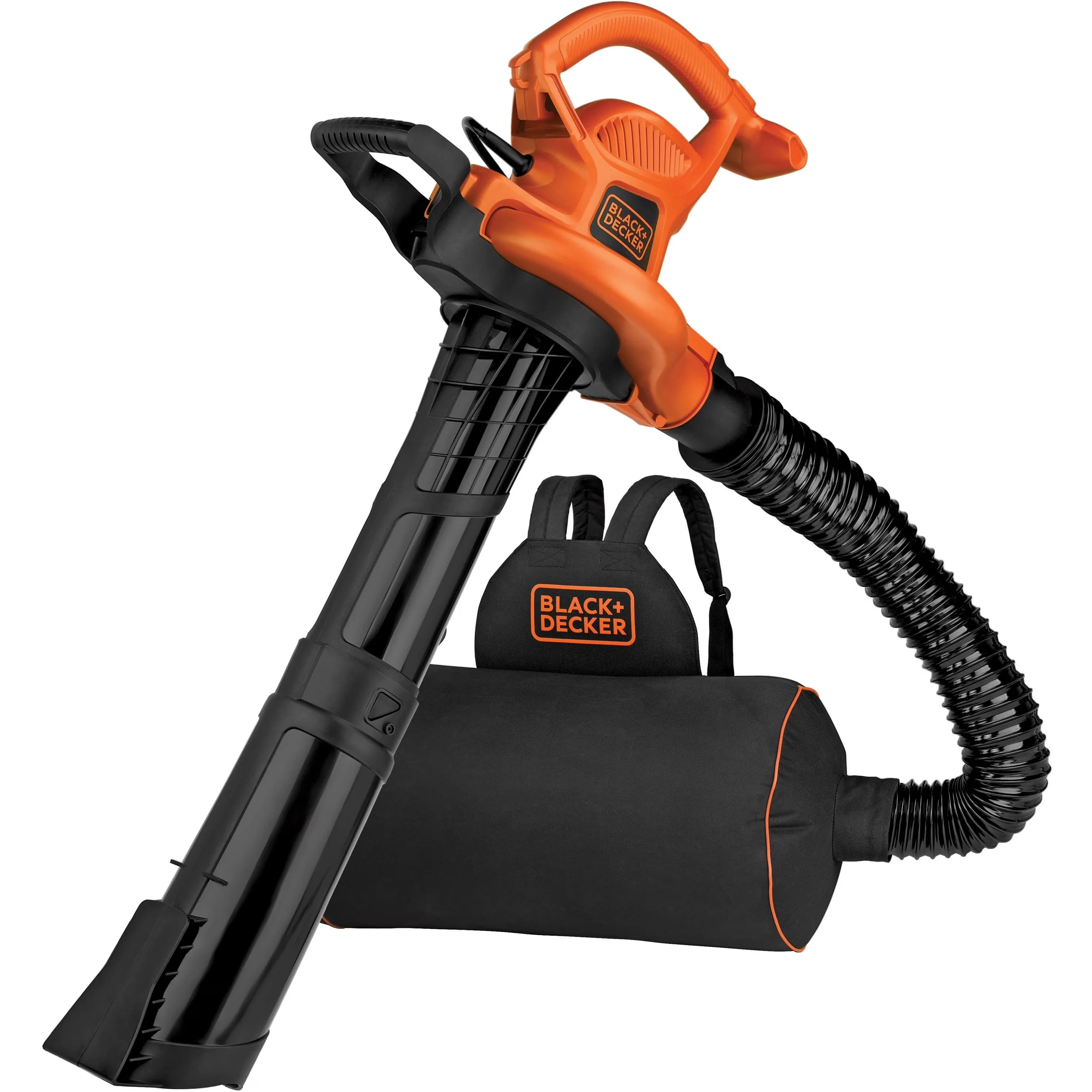 Compact Leaf Blower with Vacuum, 3-N-1 12 Amp, and Mulcher - Contemporary Style Model 49D97E