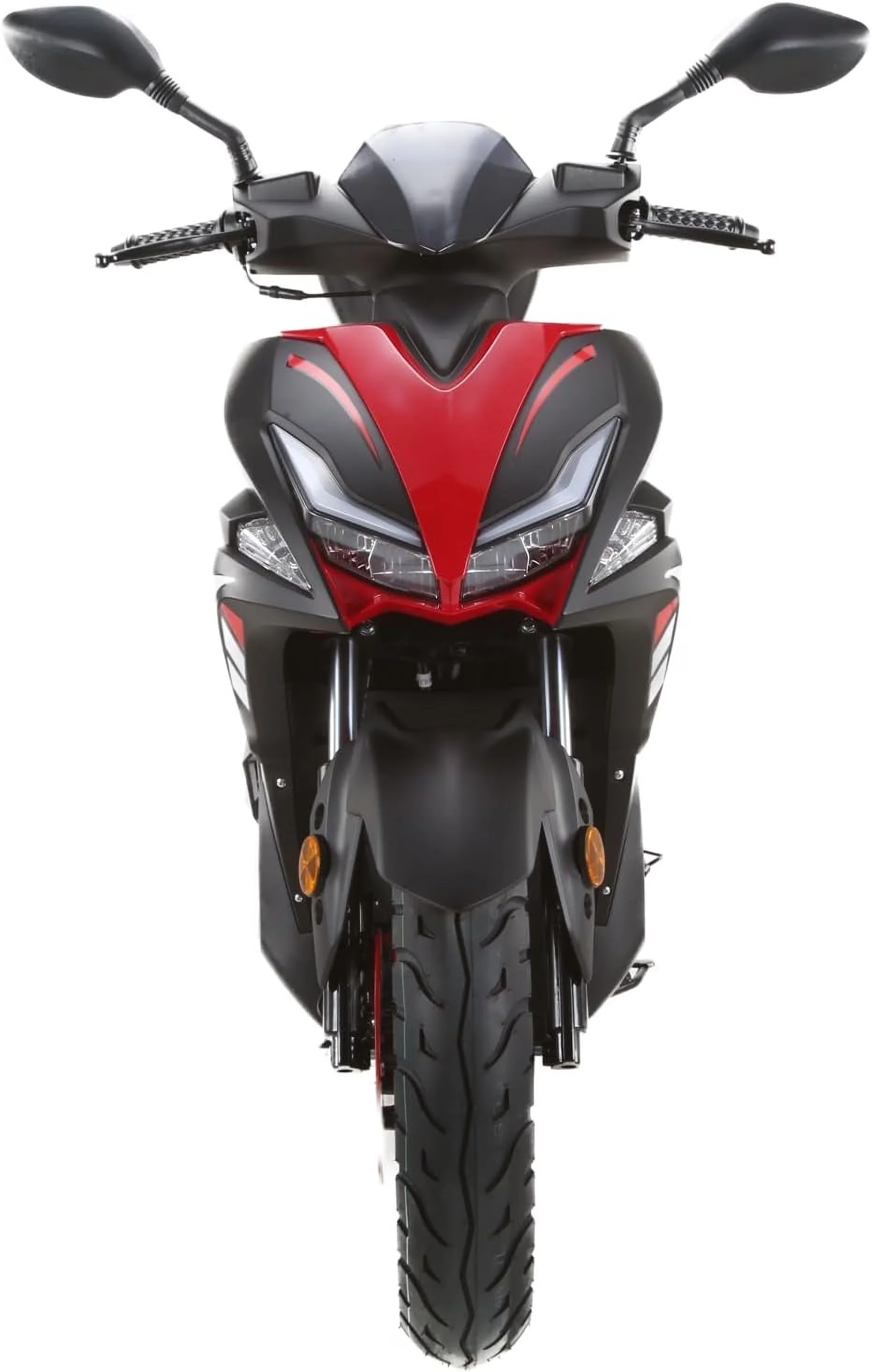 Efficient Scooter with Displacement: 168.9 cc, Bore x Stroke: 60 x 57.6 mm - Black, Red, Blue, White Model C04BF5