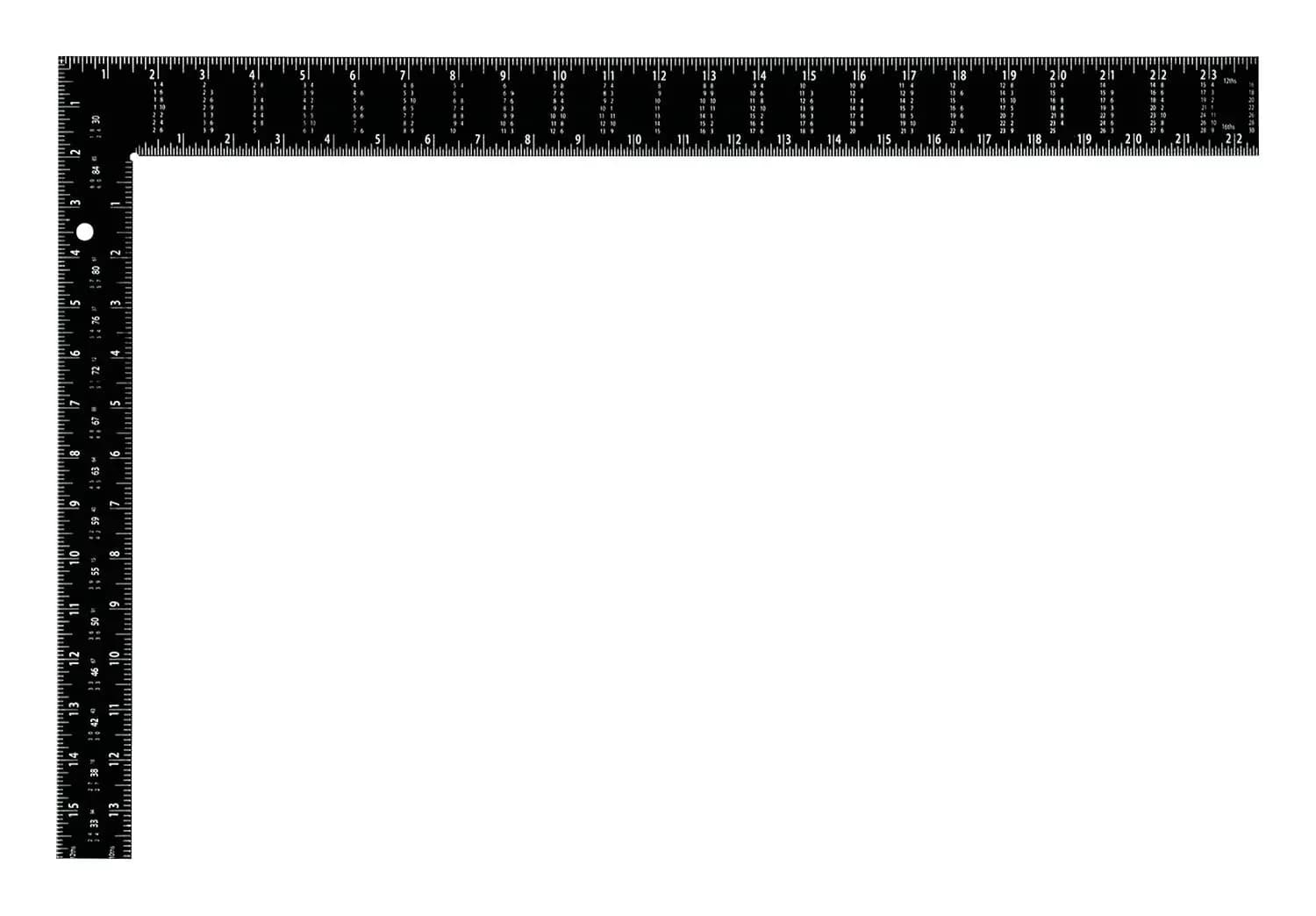Premium Measuring Layout with Each, 16" x 24" - Steel 16" x 24" CS9 for Multiple Applications Model 3AD98C