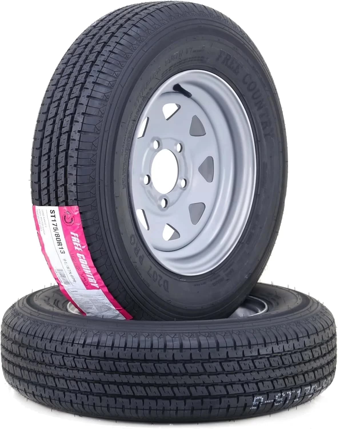 Innovative Trailer Tire with Durable Construction, SET 2 - ST175 - Heavy Duty Model 7F2FA3