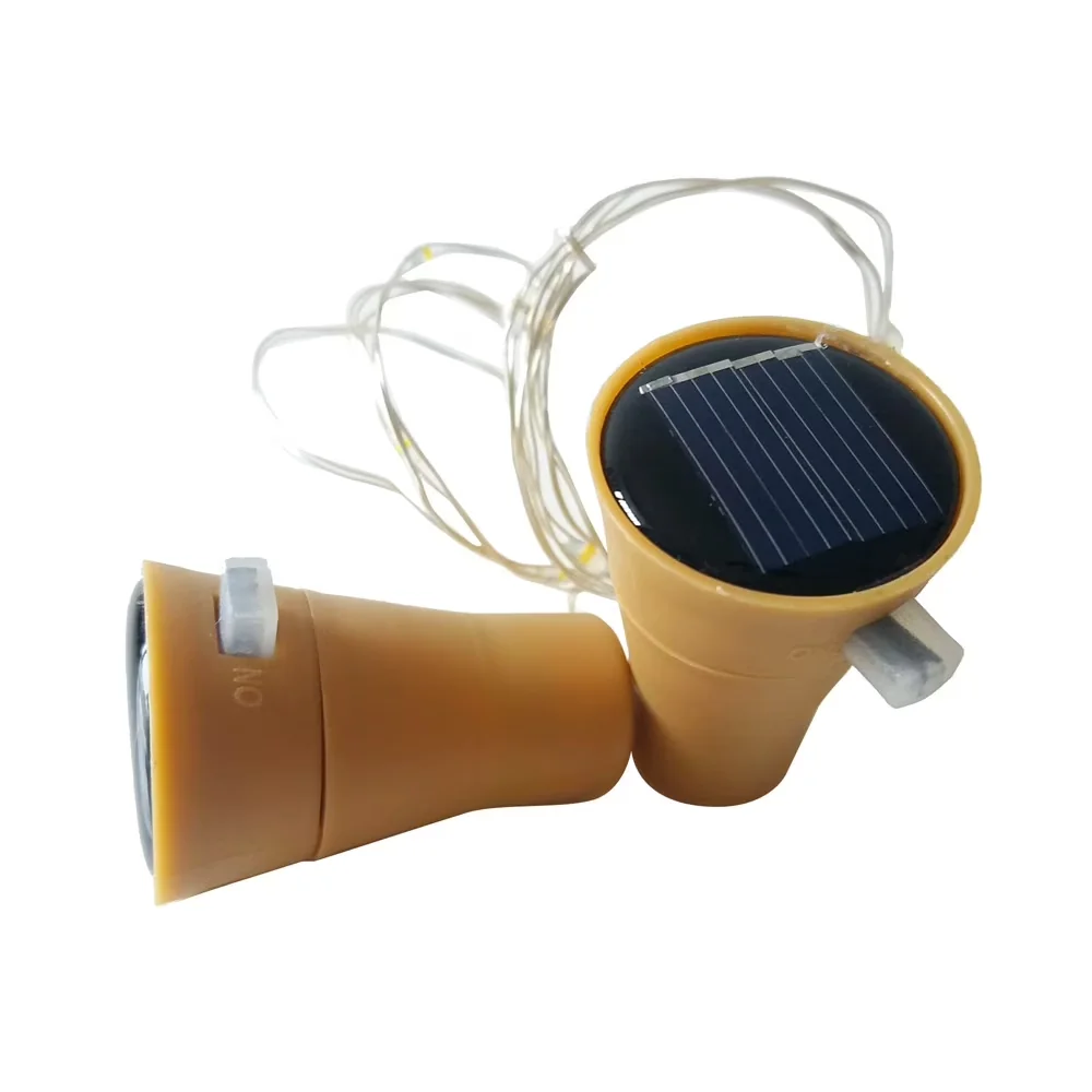 Premium Novelty Light with LED, Solar, 3.9 ft Solar LED Rope & String - White Model FBC9FD