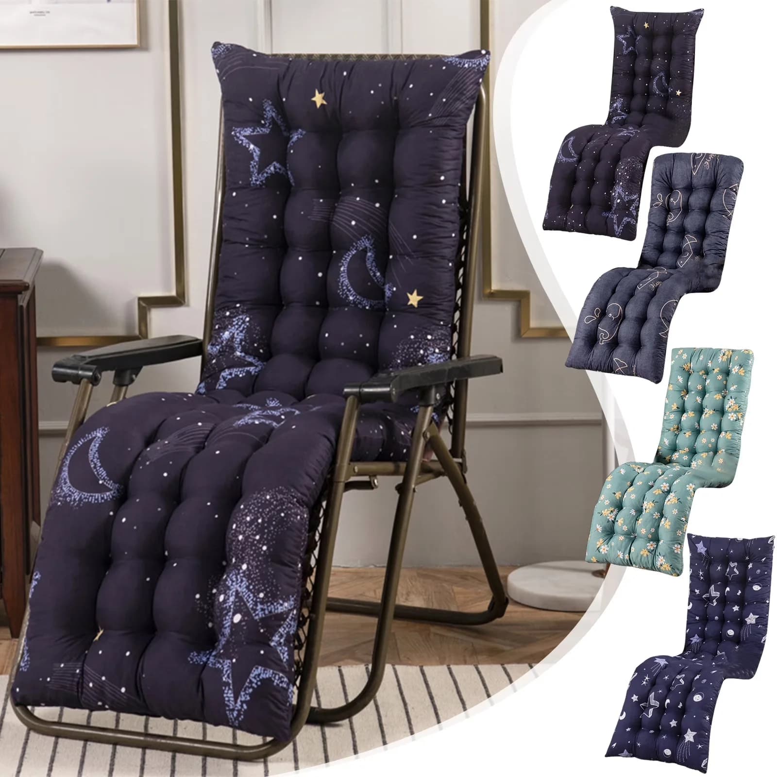 Quality Patio Chair with Waterproof, Uv Resistant, Chaise Lounge Cushions Clearance - Nylon,Spandex for Patio Model 22AE58