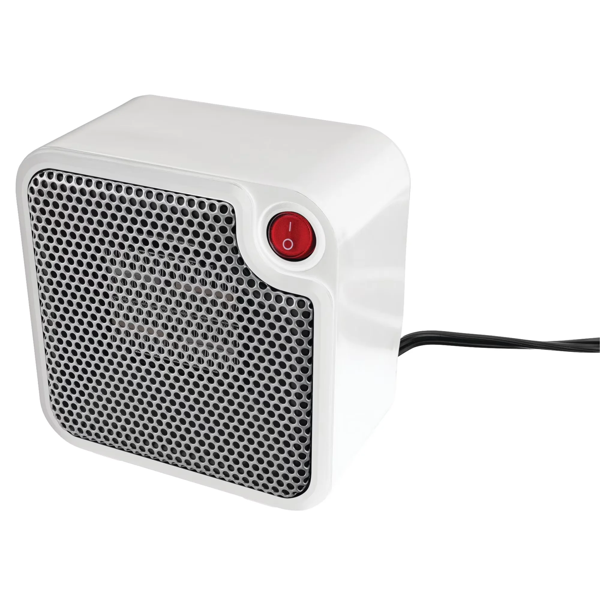 Portable And Electric Space Heater Quality with 250W, Automatic Shutoff - White Model 789309