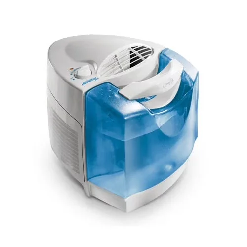 Innovative Humidifier with Automatic Shut-Off, Also available at Wal-Mart stores, Low maintenance design - Model D9F750