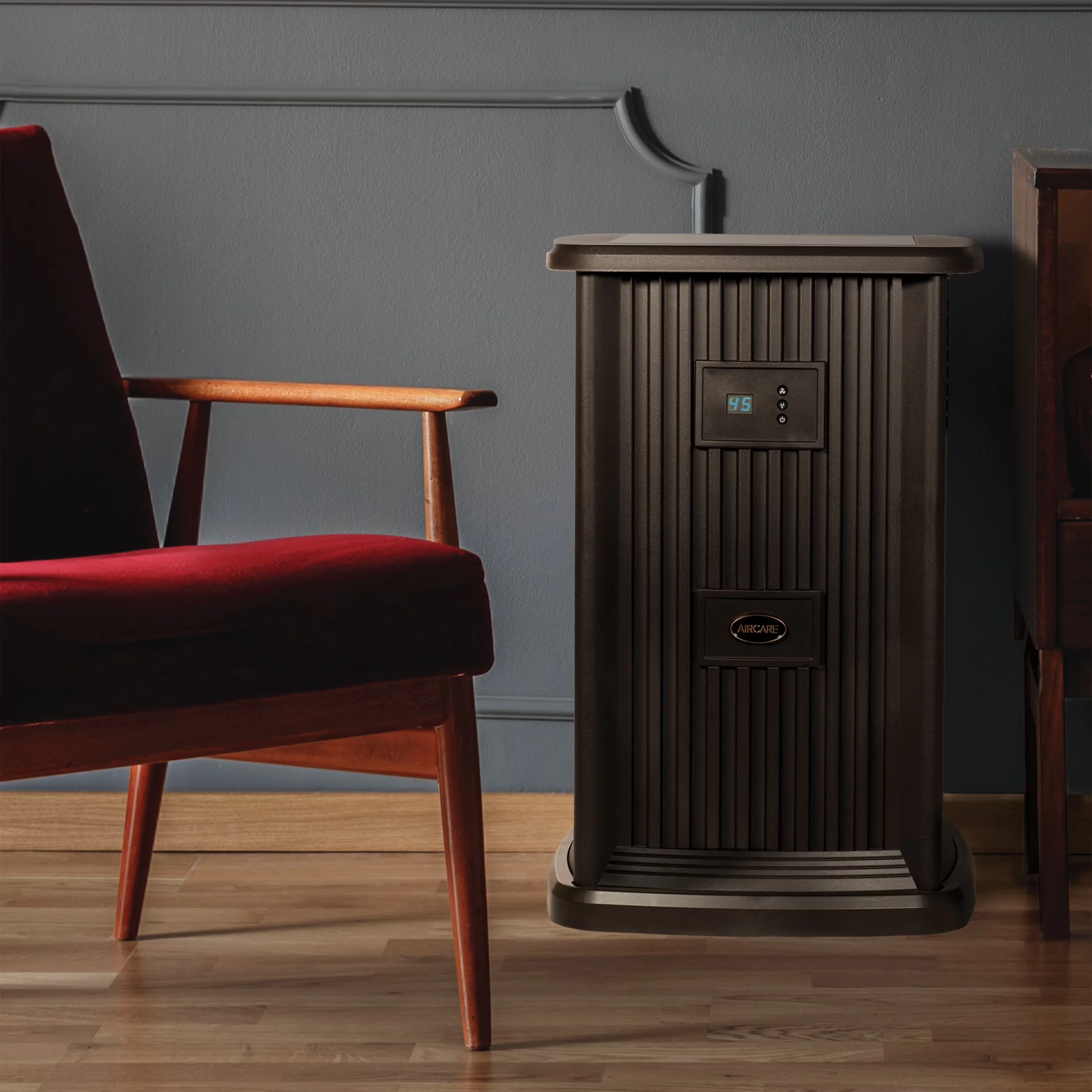 Efficient Humidifier with Automatic Shut-Off, Empty Tank Indicator - Black Model AEBB15
