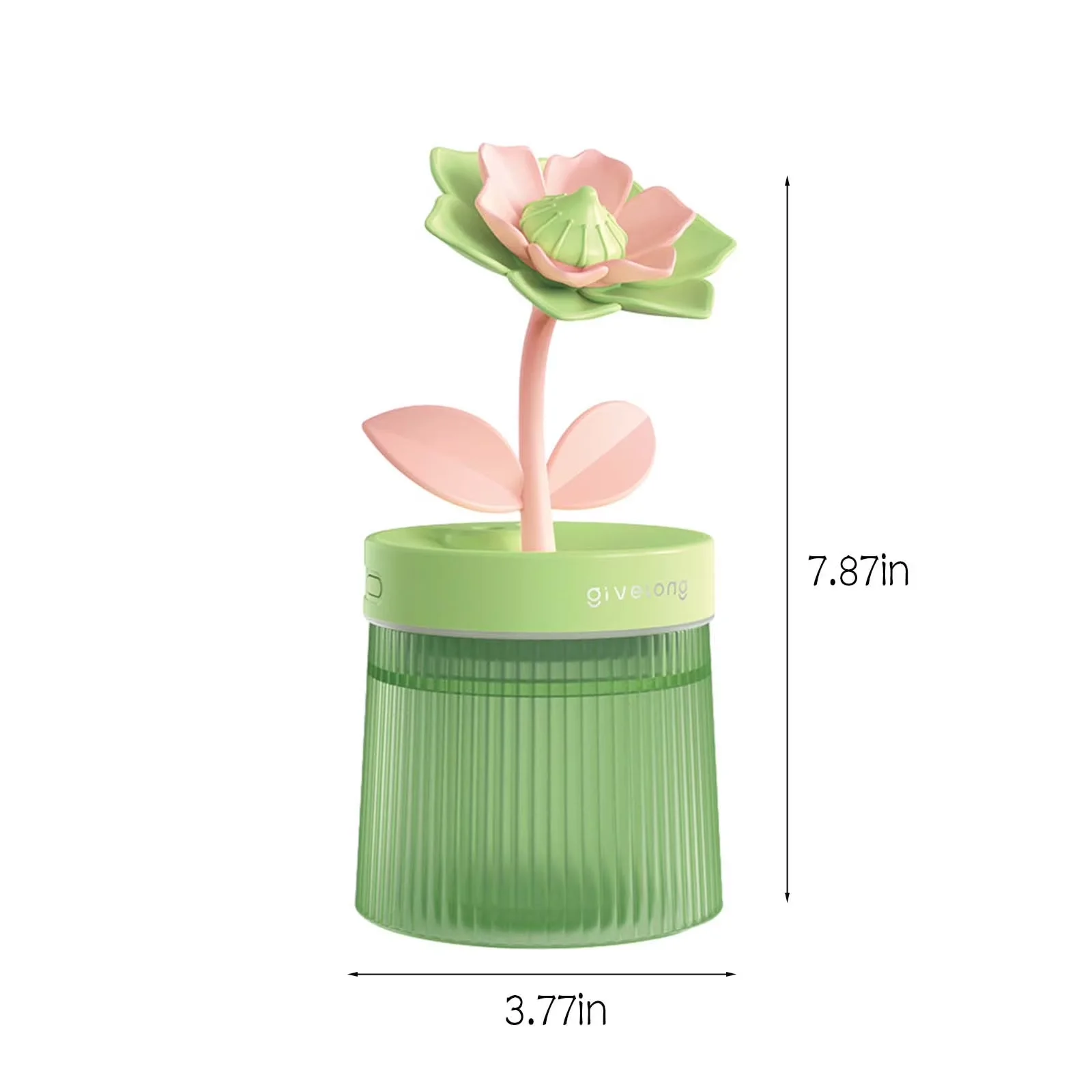 Humidifier Quality with Oil Diffuser, 260ml Humidifiers, Light - Green Model 45DB30