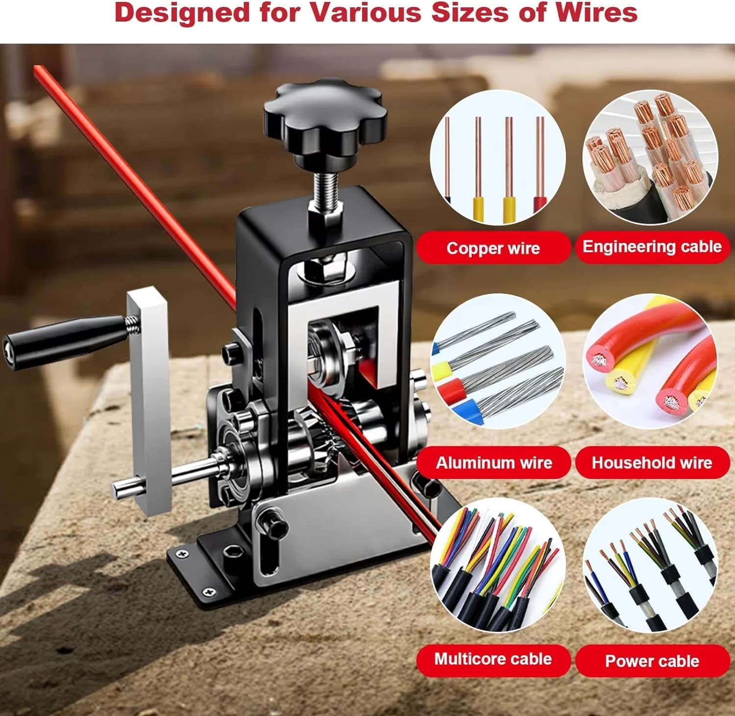 Professional Woodworking with Adjustable, Easy To Operate, Comfort Grip - Black 0.06-1in Model CA8184