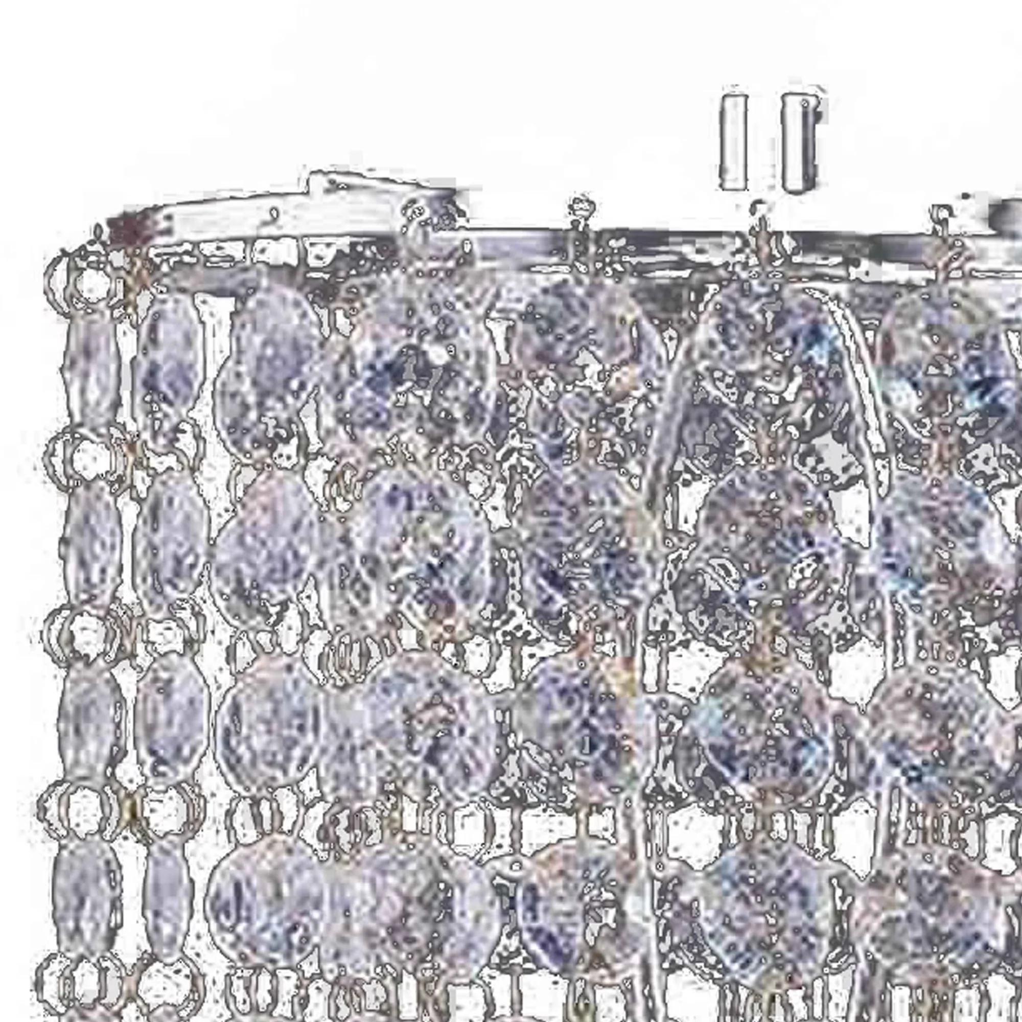 Modern Table Lamp with Contemporary, Accent Lamps, Chandelier Crystal Accented - Silver Metal Model 70206E