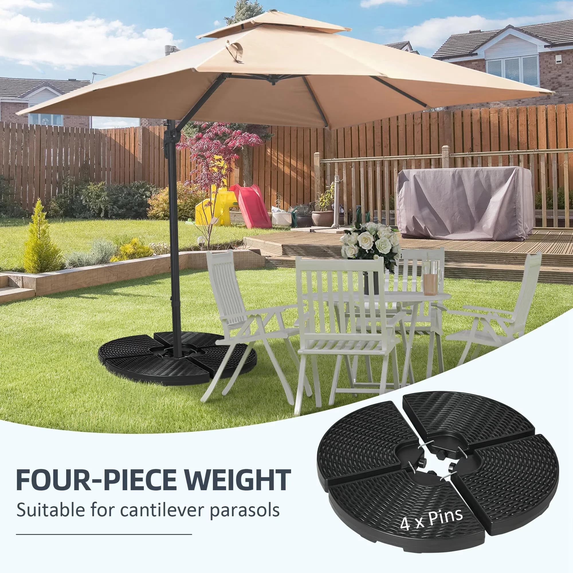 Classic Smoker with Uv Resistant, Material:HDPE, Colour:Black - Black Hdpe Model 5F1080