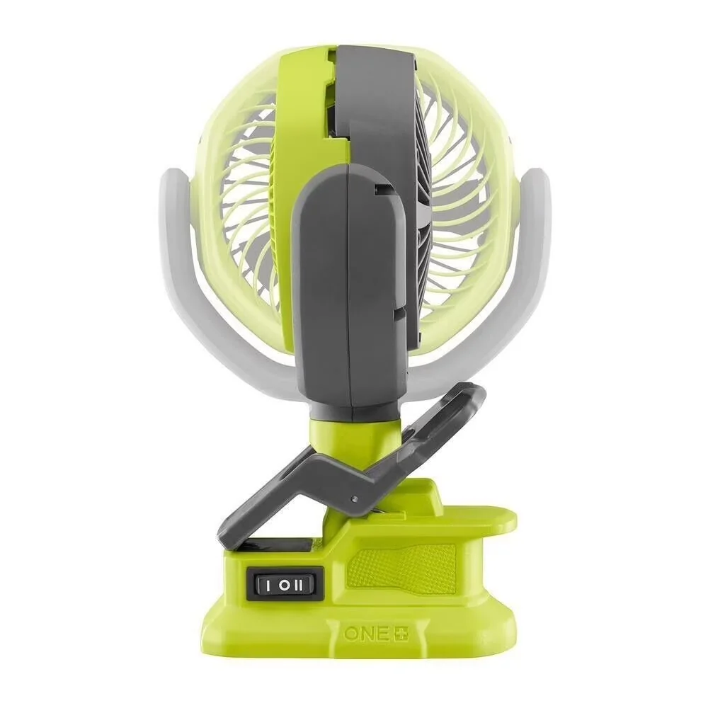 Fans In Cooling Reliable with Battery, Rotating Head, Battery and charger sold separately - Plastic Model D5B295