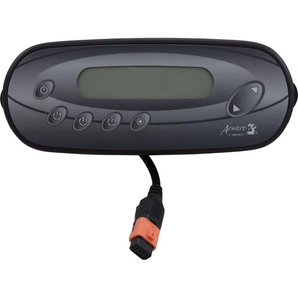 Essential Hot Tub with Intuitive icons, IN.KEYS Keypad and Overlay, Large LCD display - Plastic Model CFE4DC