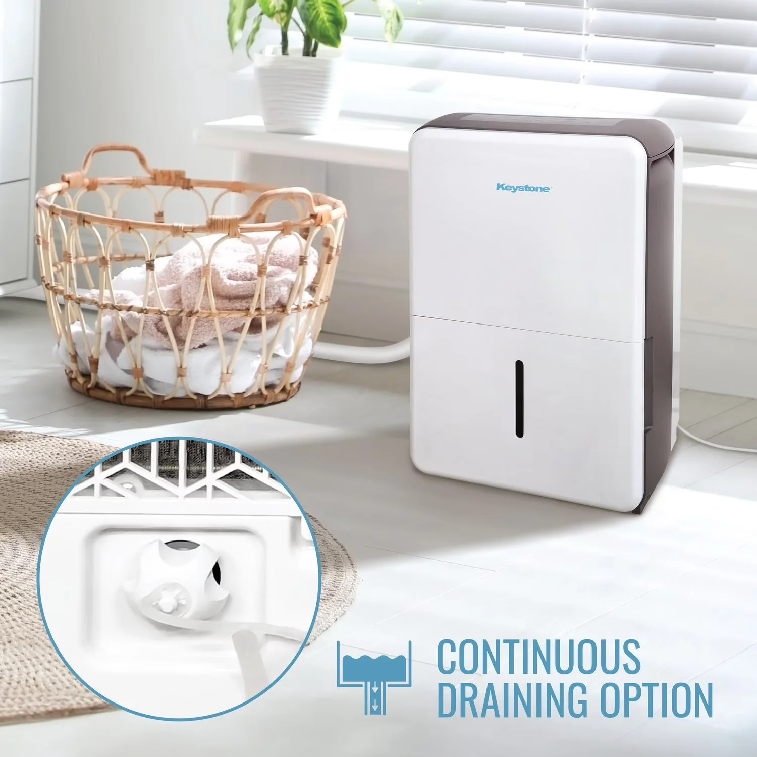 Dehumidifier Premium with Energy Efficient, Automatic Shut-Off, 35-pint - White Model 99BC11