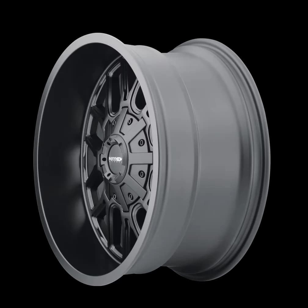 Wheels And Rim Professional with Rugged Wheels, Finish Name: MATTE BLACK, 8108 MATTE BLACK 9-18 - Aluminum Model F200AE