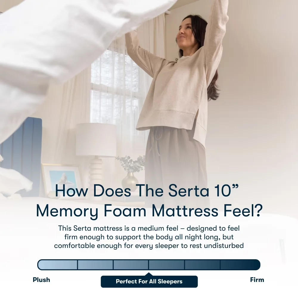 Stylish Mattresses Accessory with Breathable Construction, Cooling Technology, Mattress-In-A-Box - Foam Model 07DD85