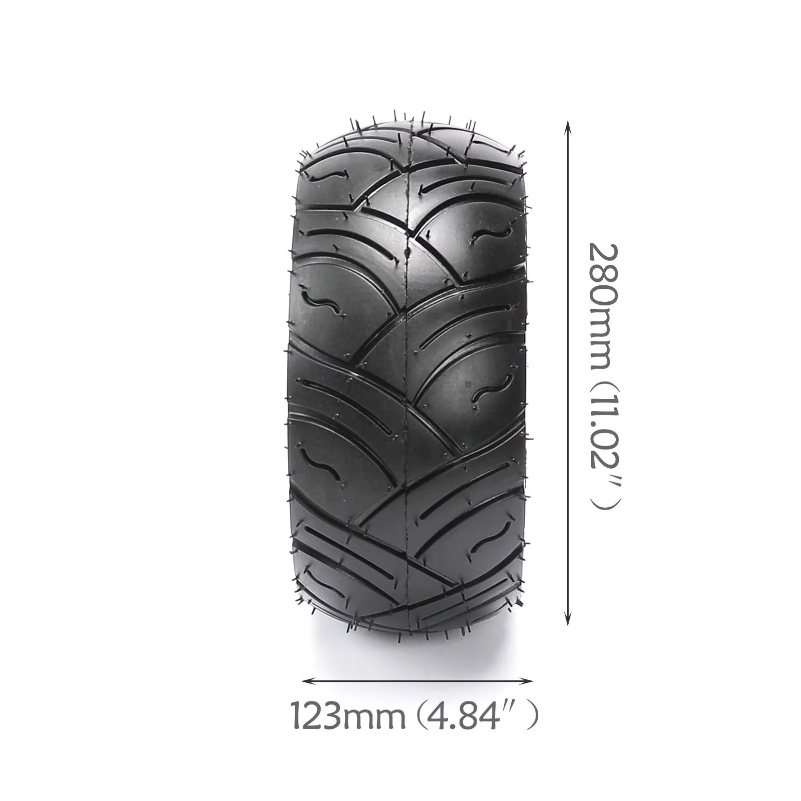 Golf Cart Tire Premium with Package includes :1 x tire, 13x5.00-6 Tubeless 13x5-6 for Garden - Model 144FDC