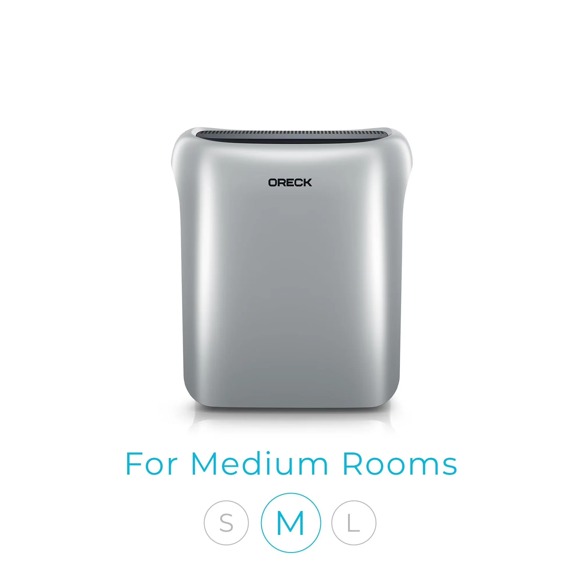 Air Purifier Reliable with Filter Change Indicator, Automatic Shut-Off - Grey Model 4DA45B