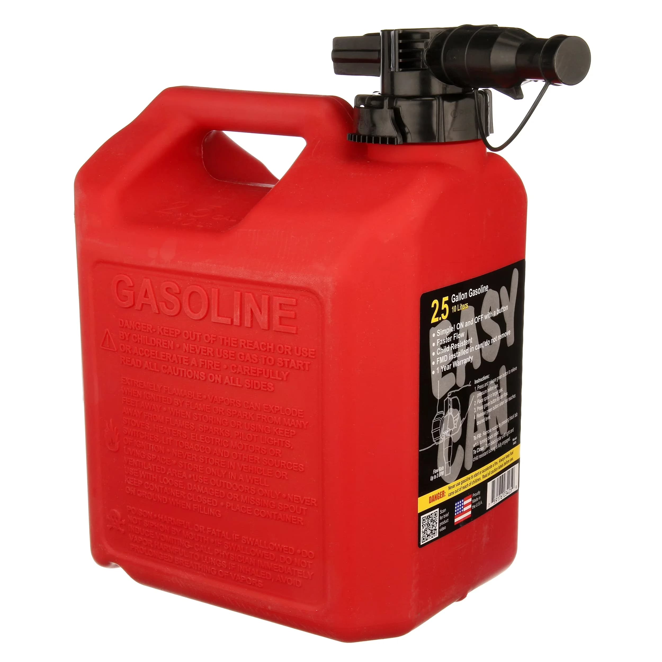 Compact Replacement Parts Accessory with Portable, Child-resistant design for added safety - Red Plastic Model 232407