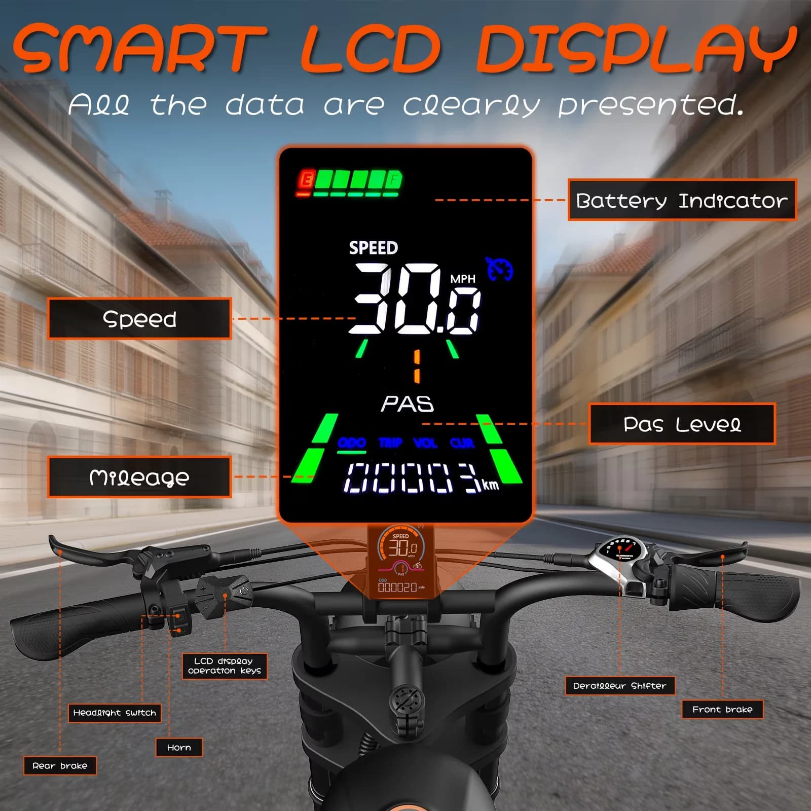 Sleek Electric Bike with 750W, 48V, Adjustable Speed - Heavy Duty Model A722D9