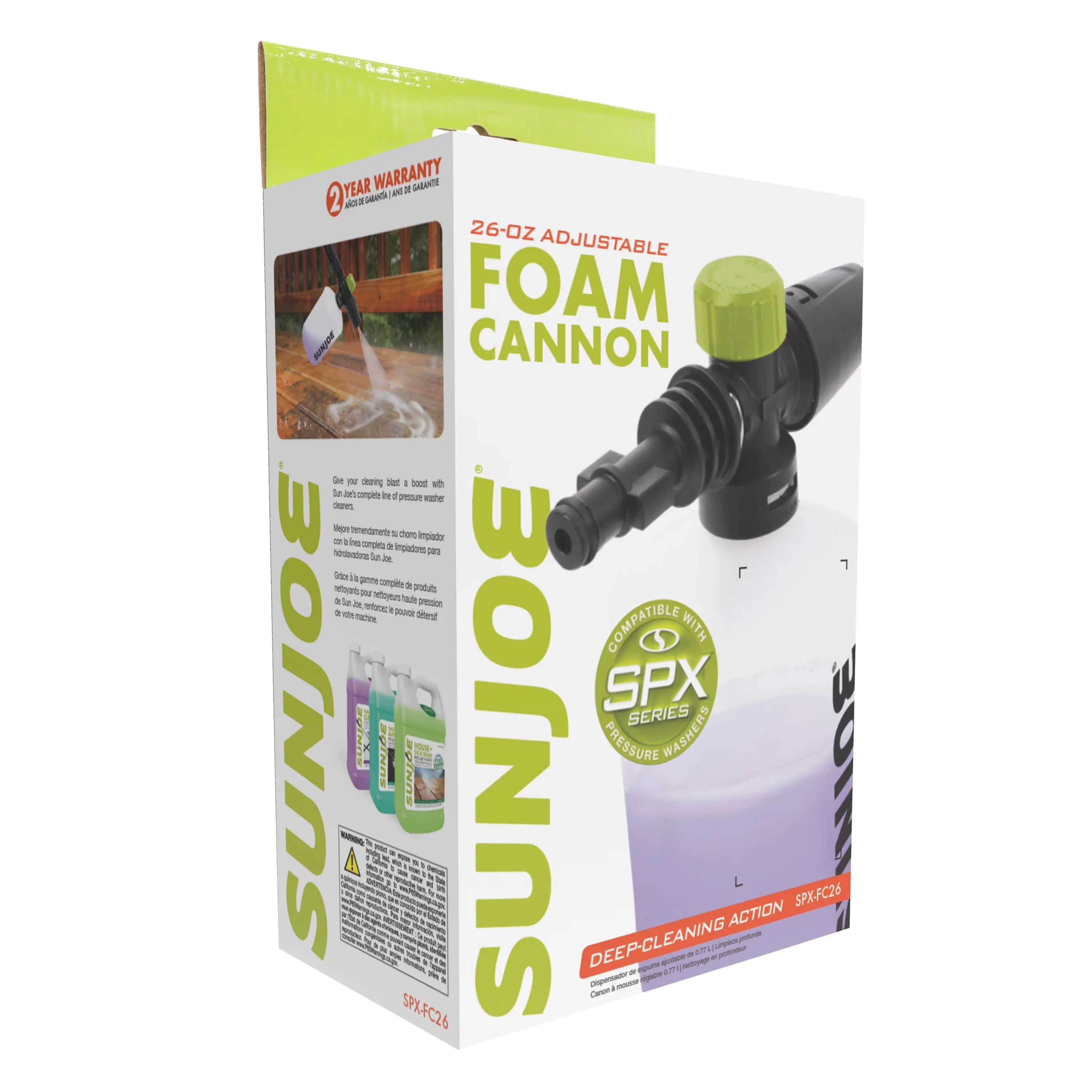 Compact Replacement Parts Accessory with Adjustable Wand, High-powered, touch-free foamer - Plastic Model 4C7D6A