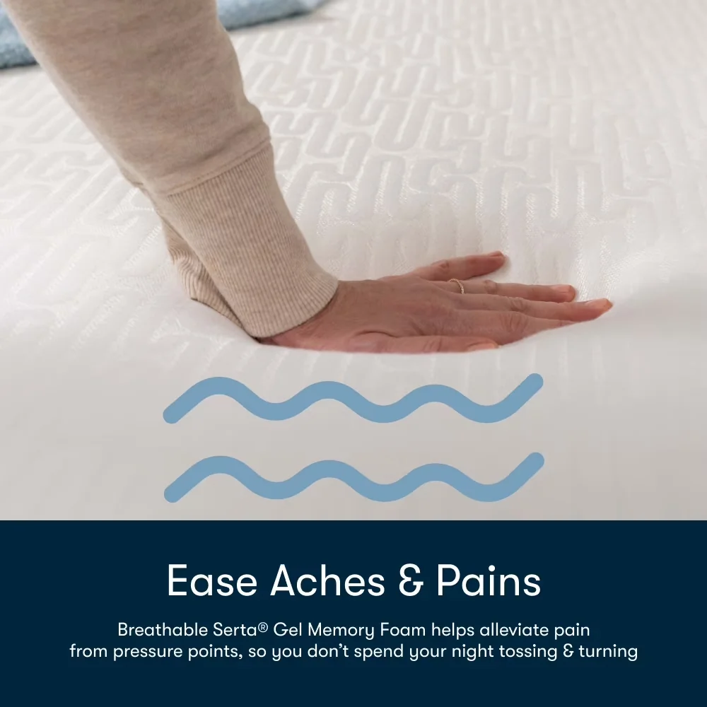 Stylish Mattresses Accessory with Breathable Construction, Cooling Technology, Mattress-In-A-Box - Foam Model 07DD85