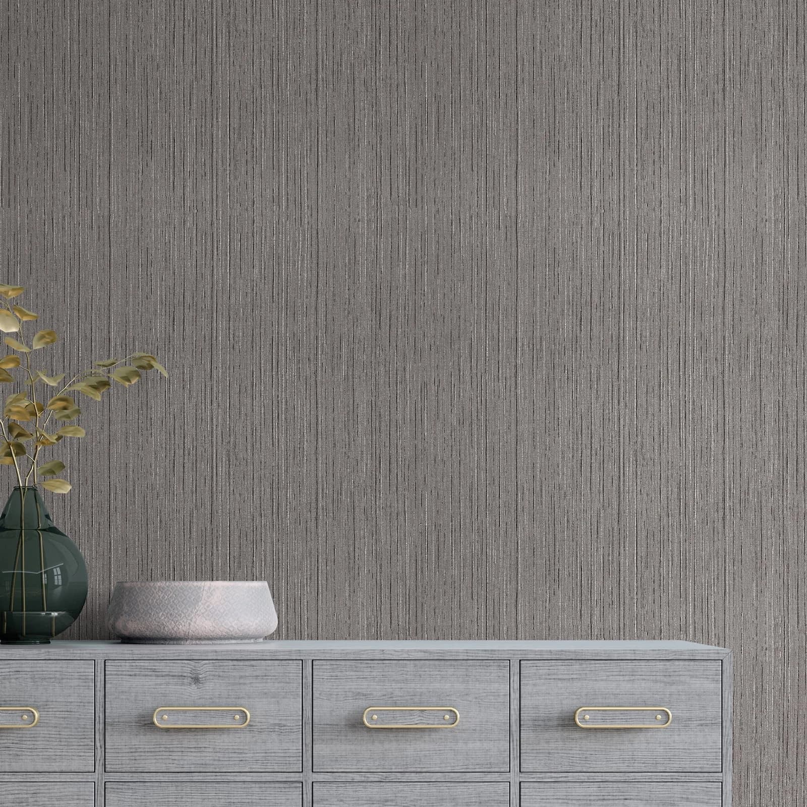 Professional Wallpaper Wall Decals Wall Covering with Waterproof, Removable - Vinyl Gray Model 20E977