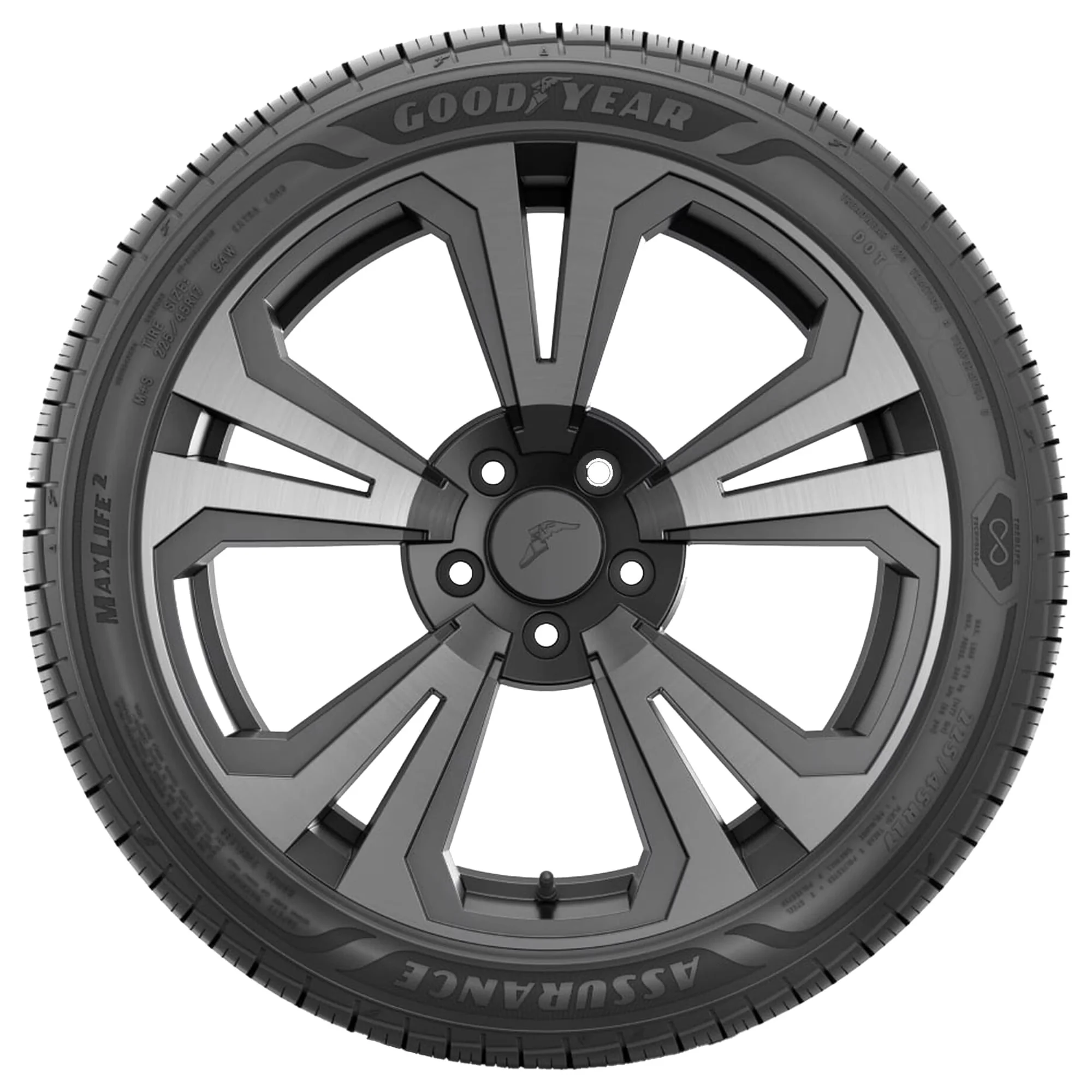 Car Tire Innovative with 103V, Fits Multiple Makes And Models, Sidewall style: Black Sidewall - Model 210018