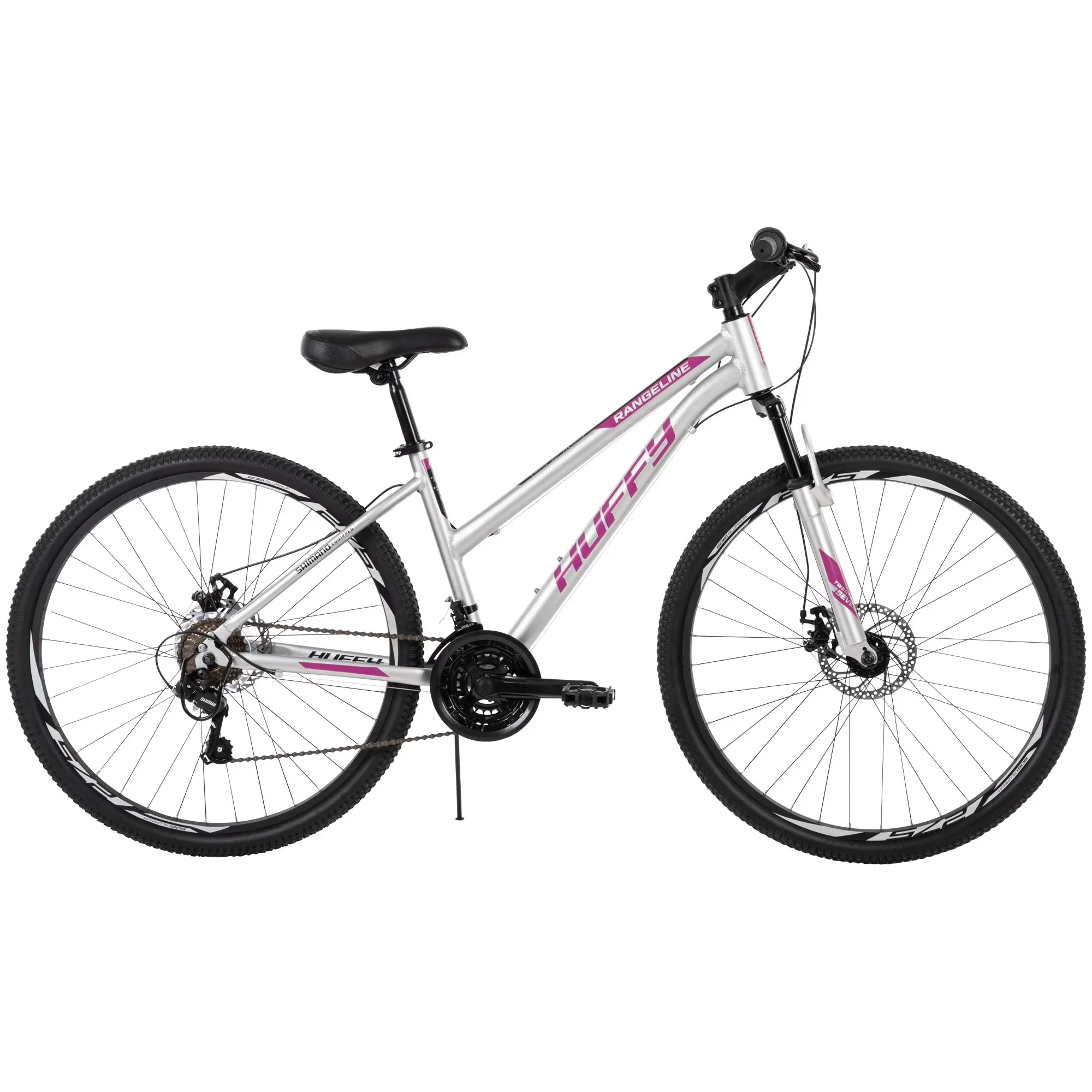 Professional Mountain Bike with Silver, Rims : Black alloy rims - Rangeline Model 3A05B1