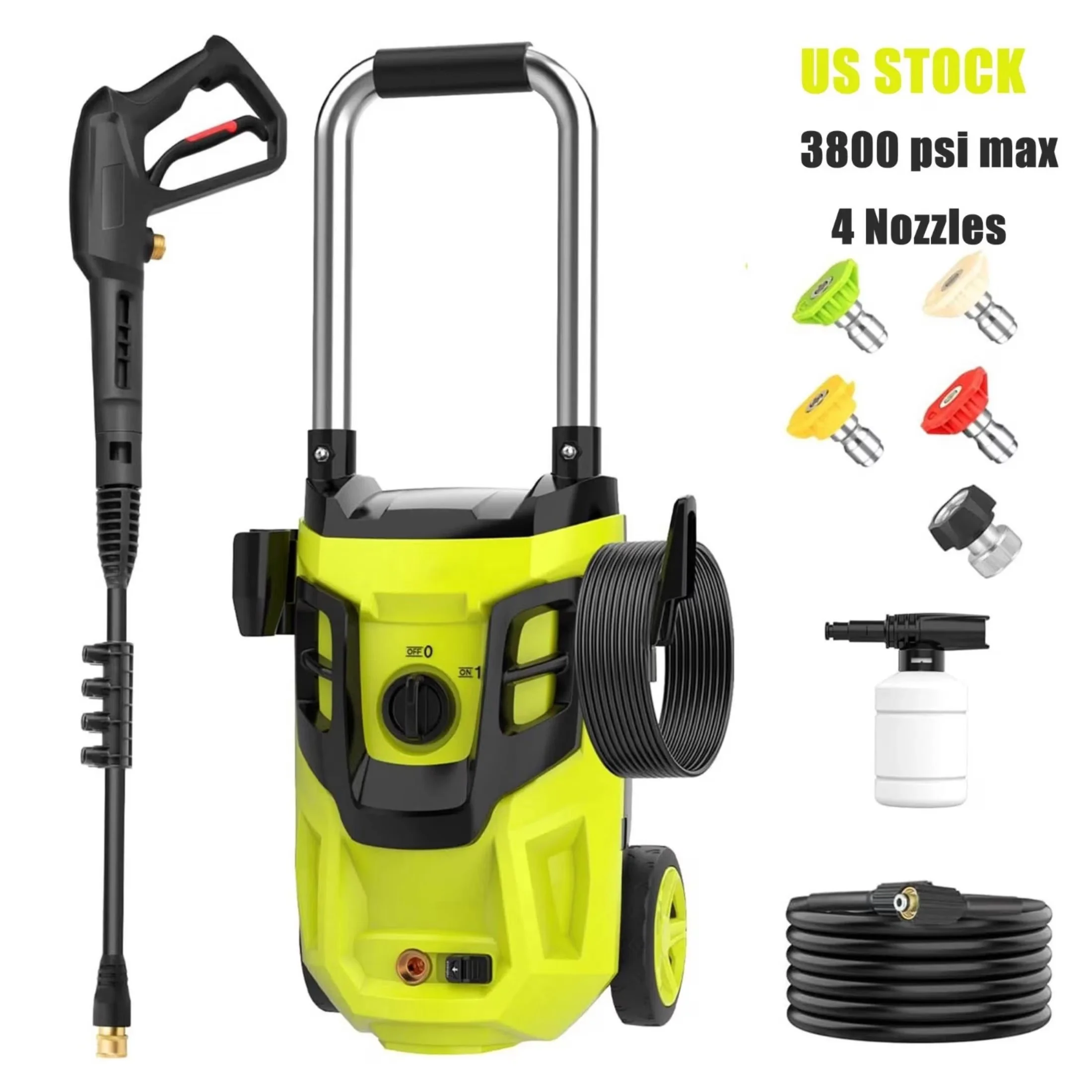 Pressure Washer Classic with Quick Connect Tips, Max 2.4 Gpm Electric Powered Cold Water - Model FA781E