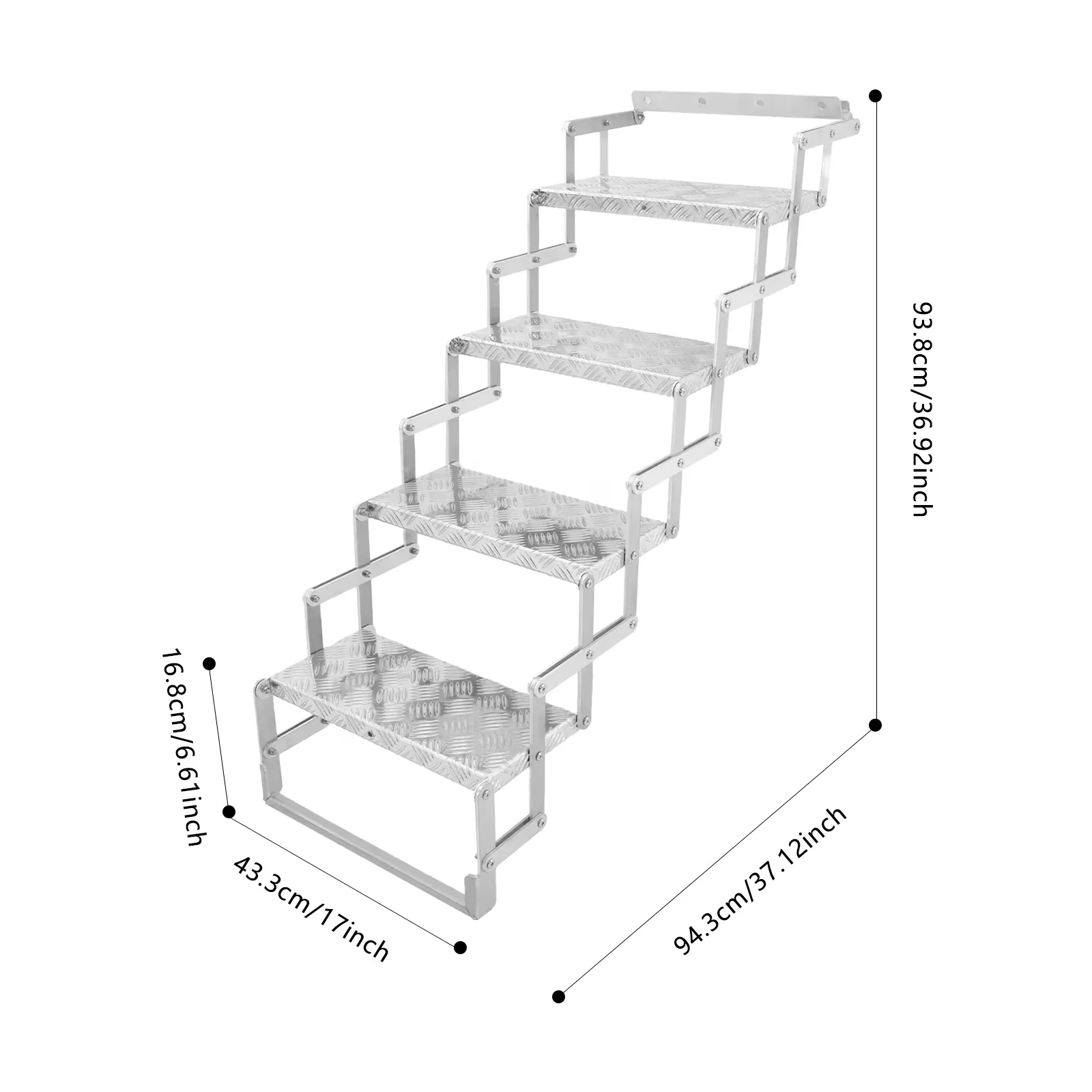 Building Material Quality - Aluminum Alloy, Carbon Steel Silver for Travel Model 5CEFC3