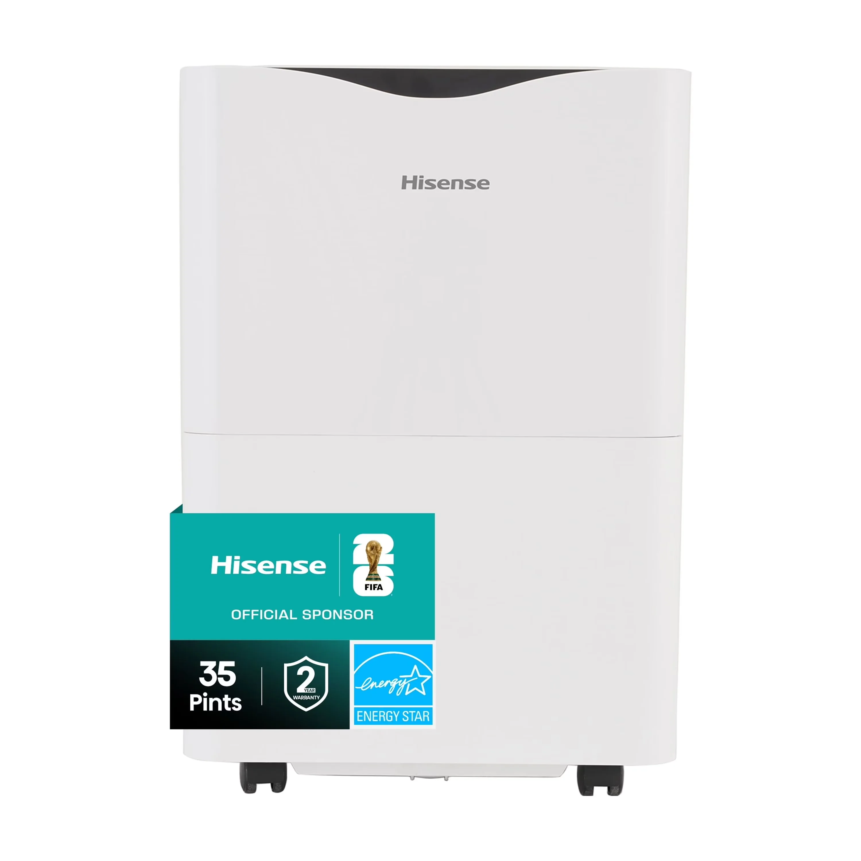 Professional Dehumidifier with Energy Efficient, Automatic Shut-Off, Bucket Full Indicator - White Model 03CD60