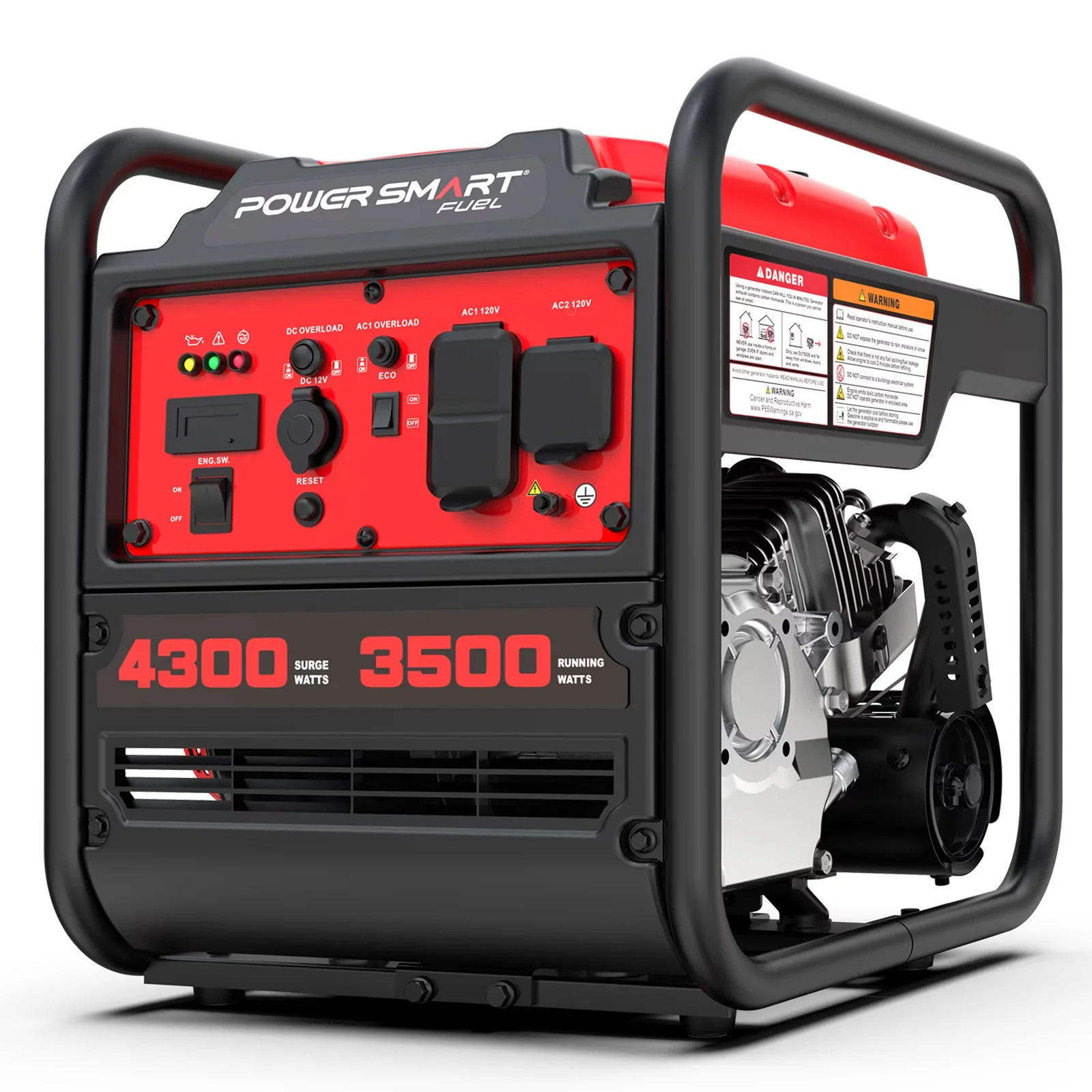 Essential Generator with 4300W, Overload Protection, 4300-Watt Portable Inverter - Model 293B62