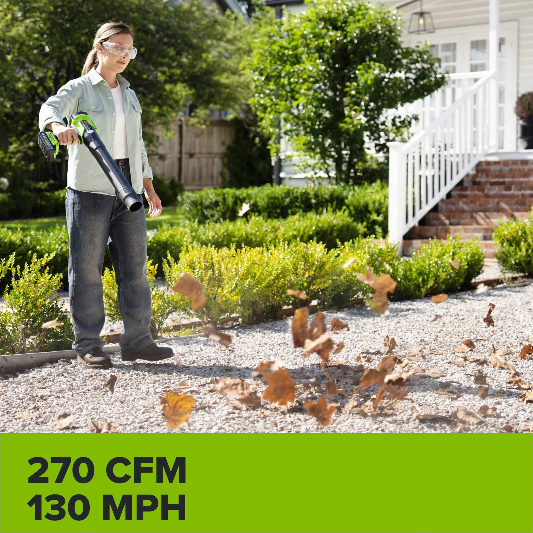 Compact String Trimmer with Battery, 30W, 24V for General Purpose - Model 196C4A
