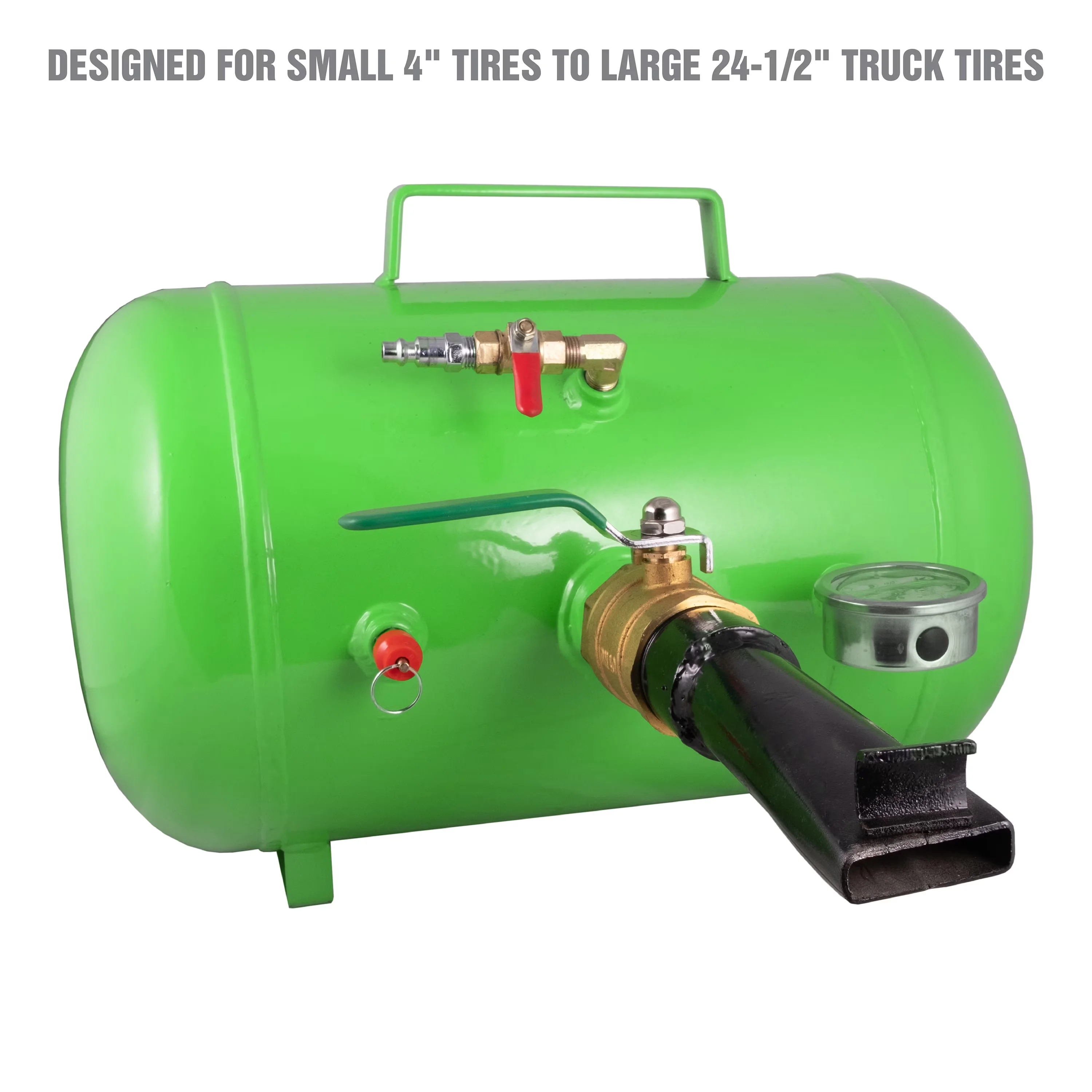 Premium Air Tools Compressor with Portable, Max. psi: 150 - Steel Green Model 8D9FBE