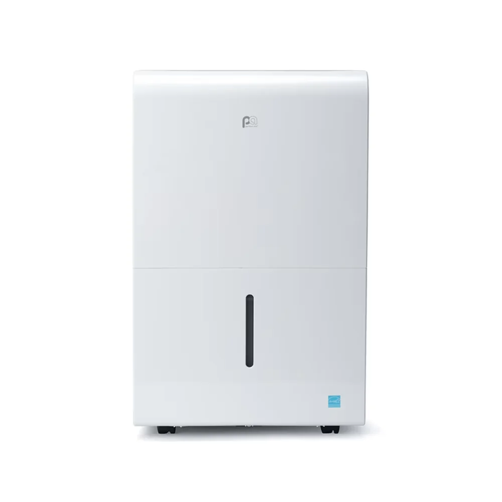 Durable Dehumidifier with Adjustable Humidistat, Easy to use, 645 sq. ft. 50 pt. - Silver Model 8BB8A0