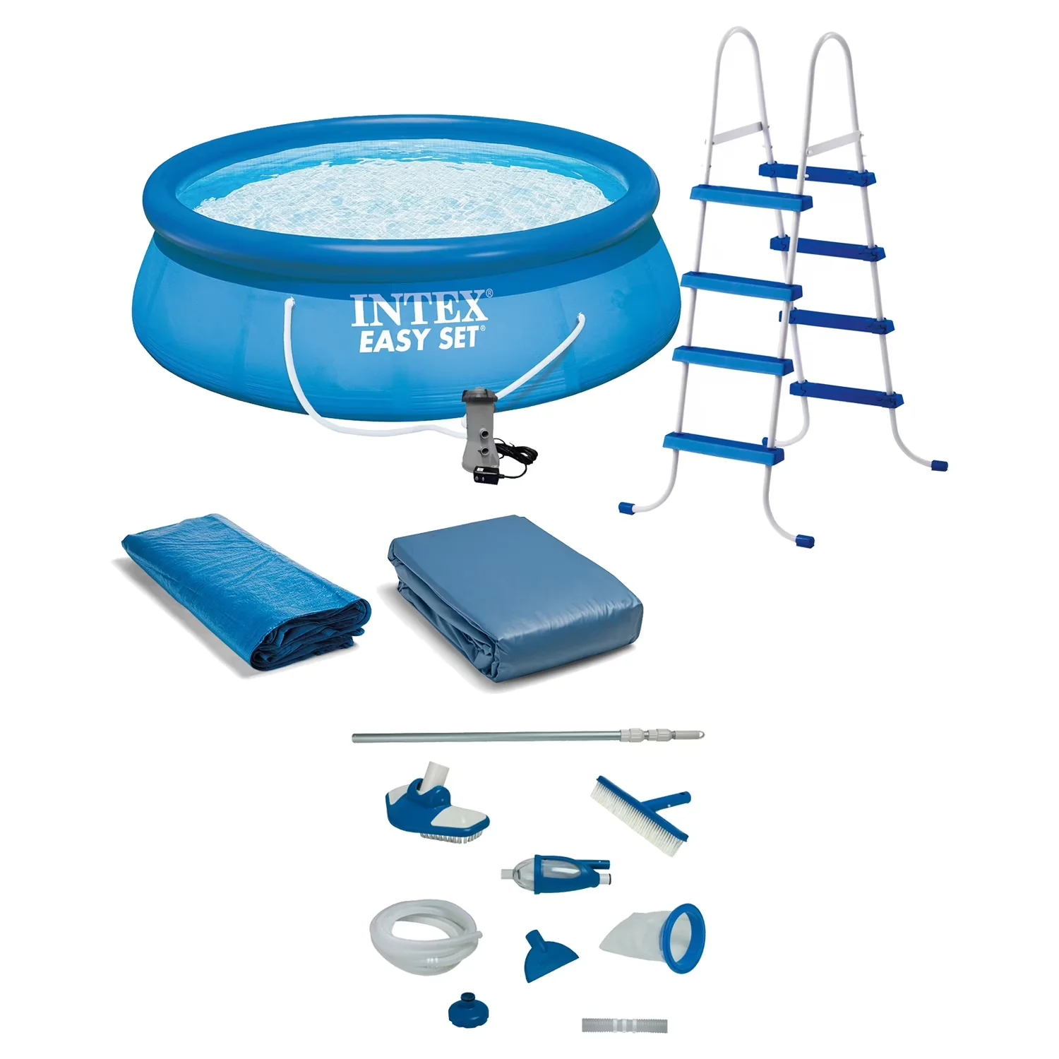 Essential Inflatable Pool with Puncture Resistant - Easy for Daily Use Model 81DAA0