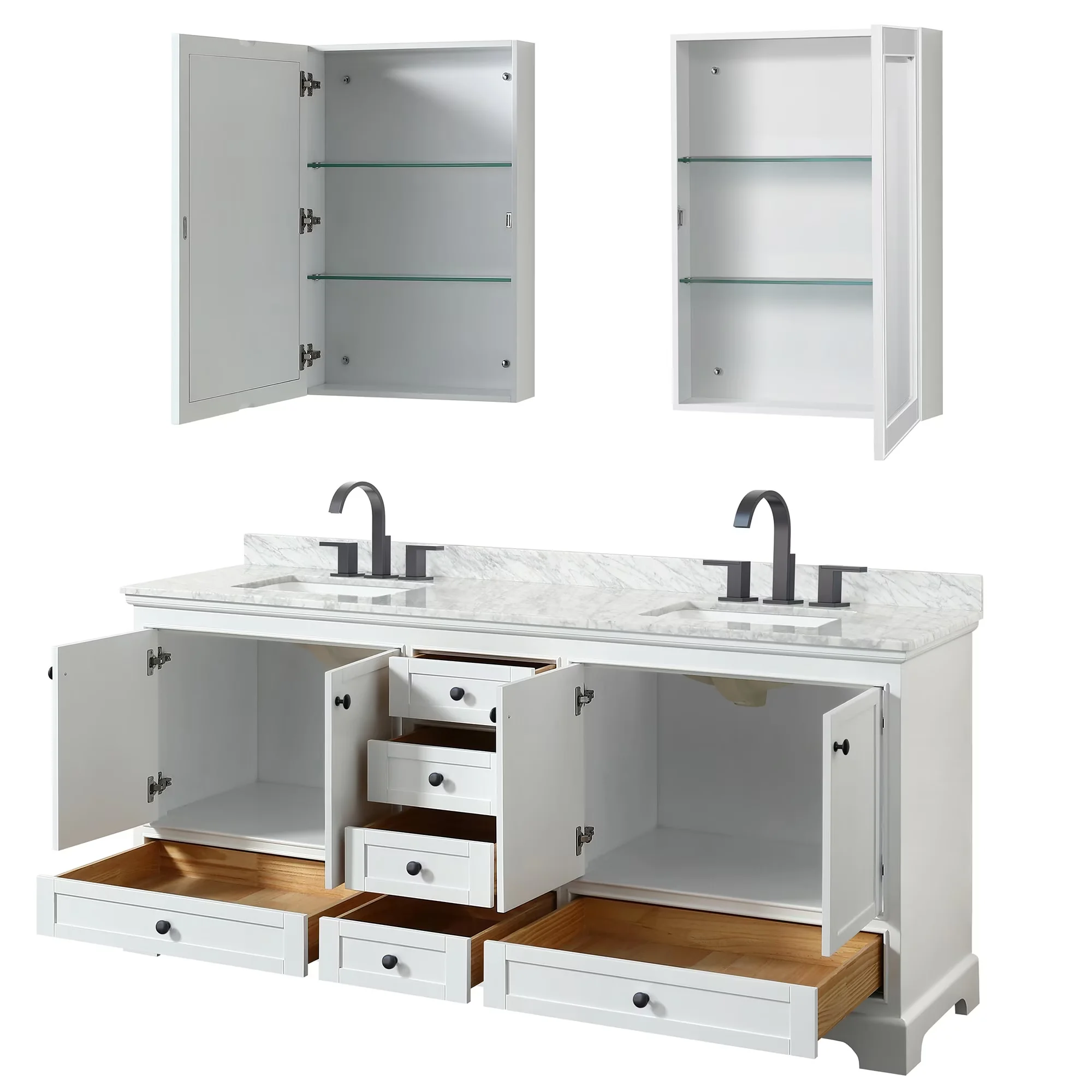 Durable Bathroom Renovation with Vanity Sets - Deborah for Multiple Applications Model 8789DC